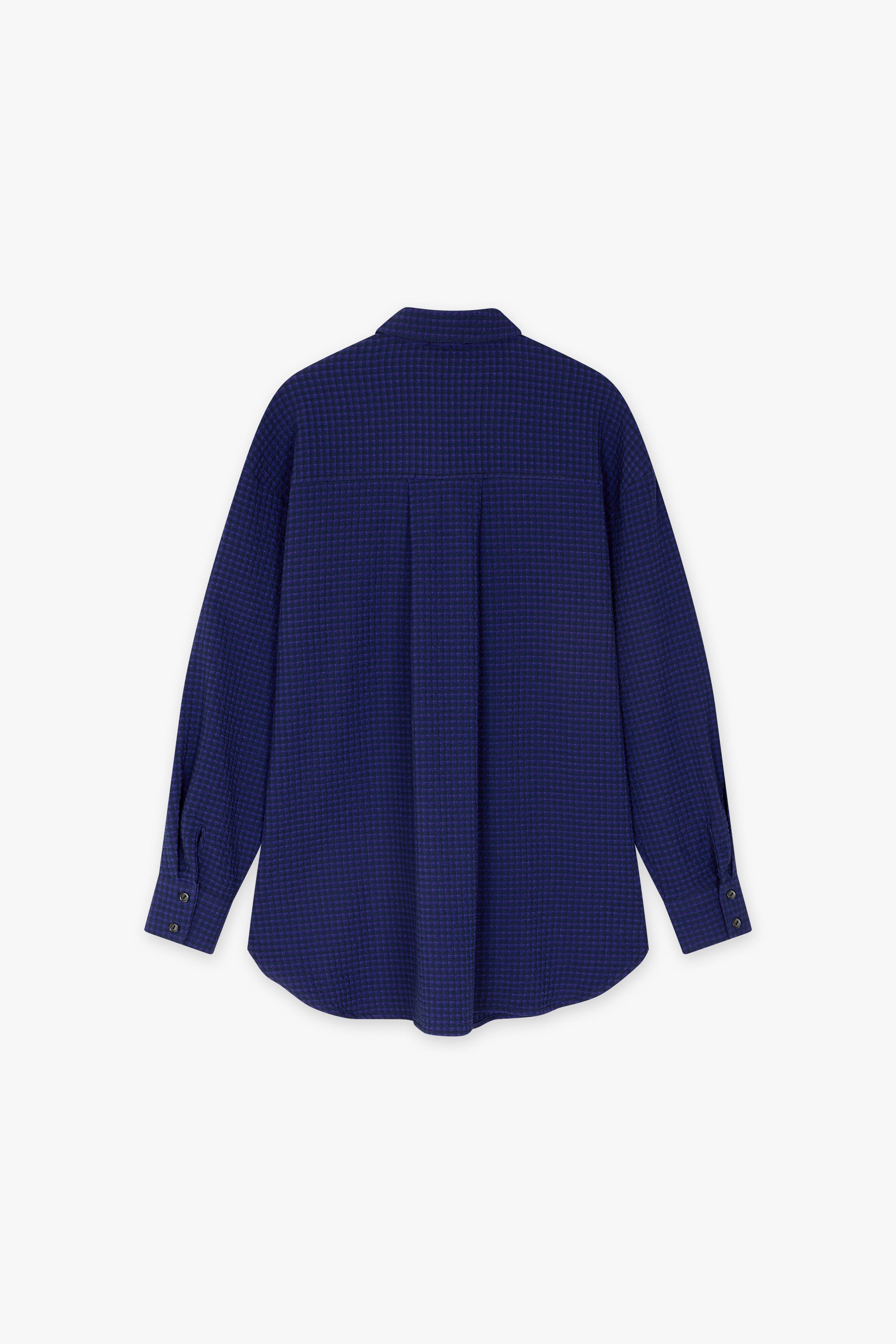 CKS Dames - SANDY - blouse korte mouwen - intens blauw