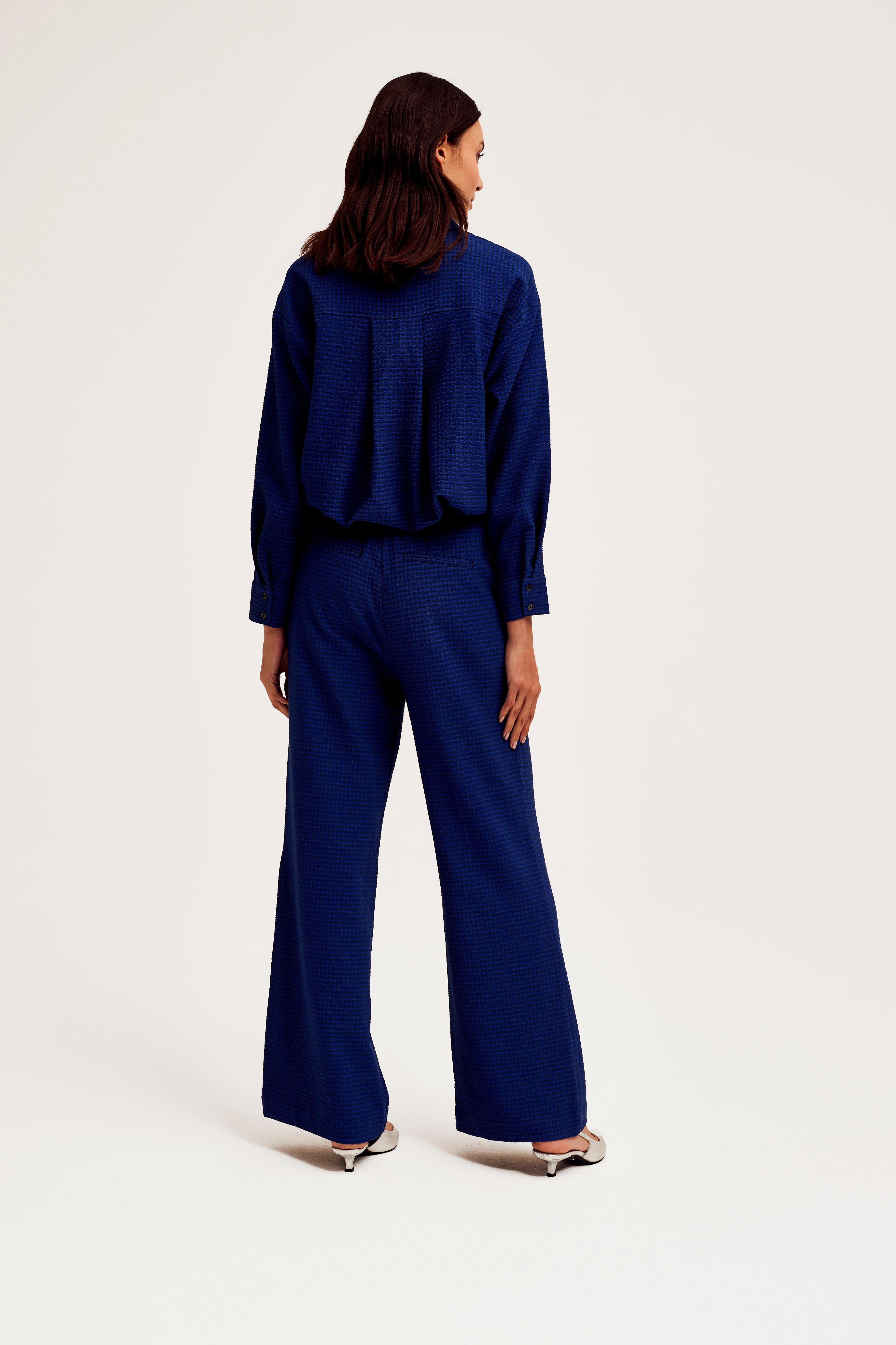 CKS Dames - LAUSANNE - long trouser - vivid blue