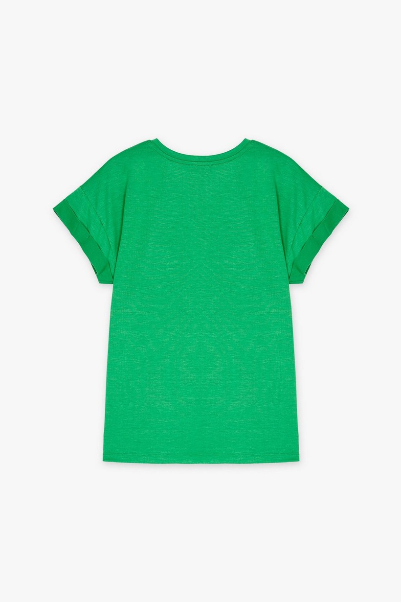 CKS Dames - JUVA - T-Shirt Kurzarm - Grün