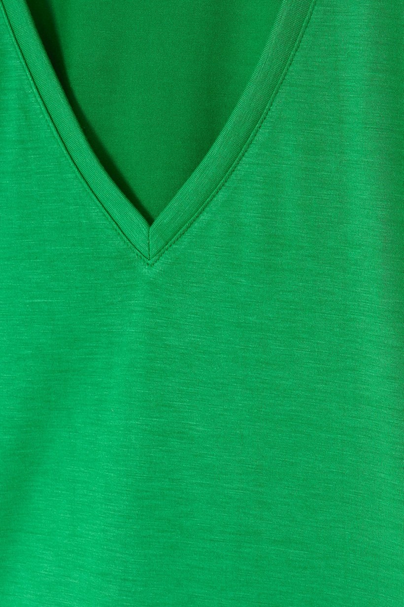 CKS Dames - JUVA - T-Shirt Kurzarm - Grün