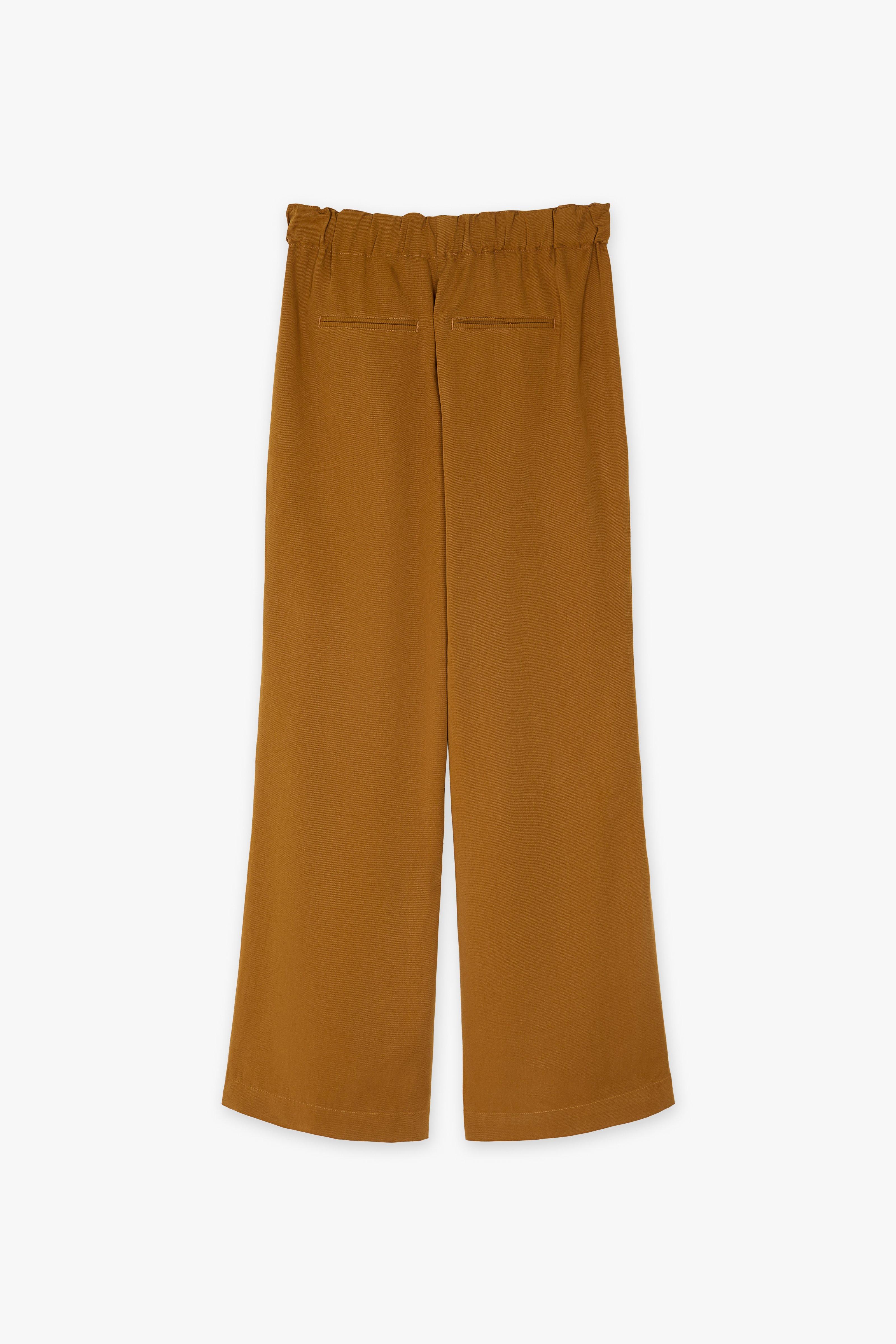 CKS Dames - LAUSANNE - long trouser - bright brown