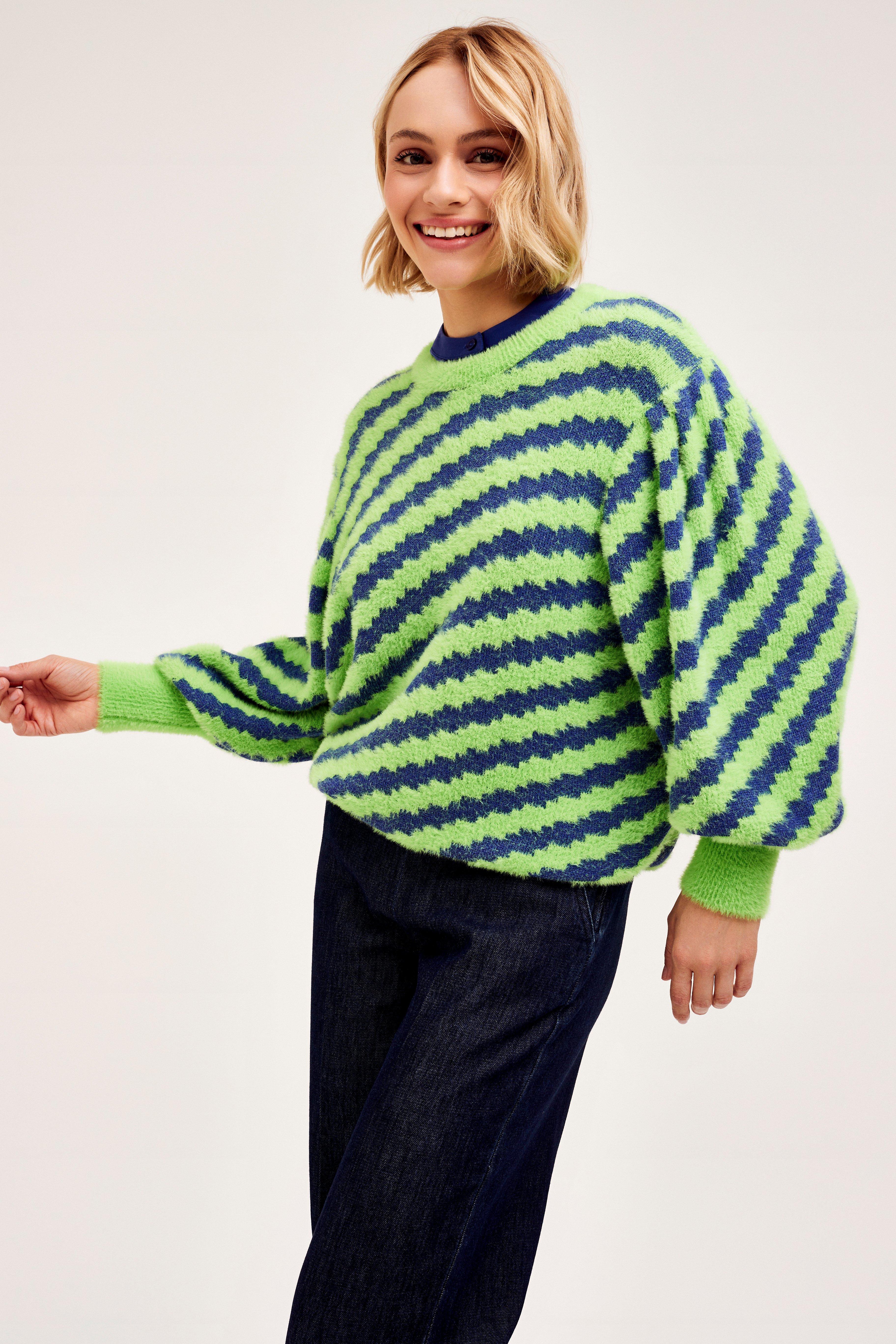 CKS Dames - PLEASANT - Pullover - Hellgrün