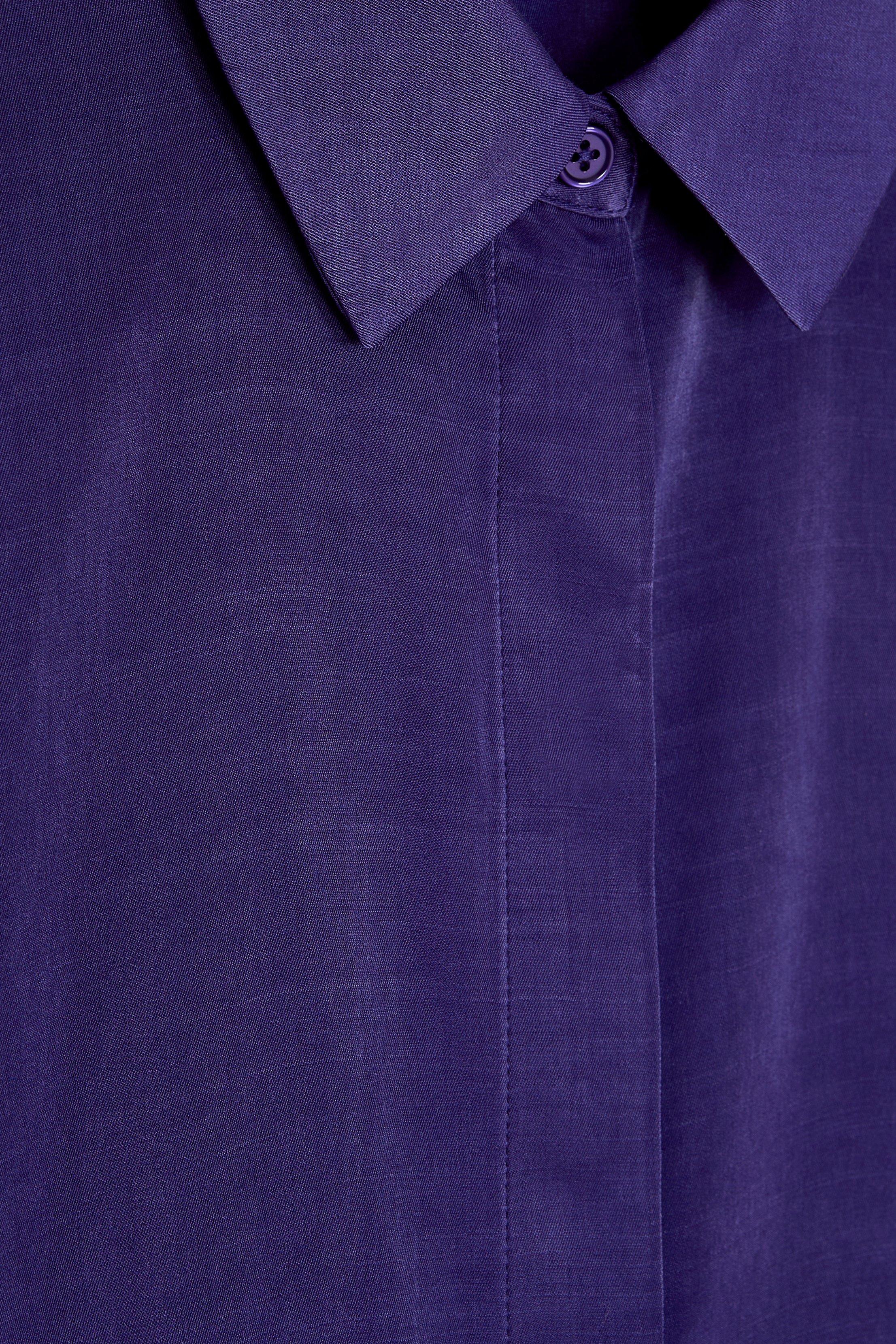 CKS Dames - RUTTENS - Bluse Kurze Ärmel - Violett
