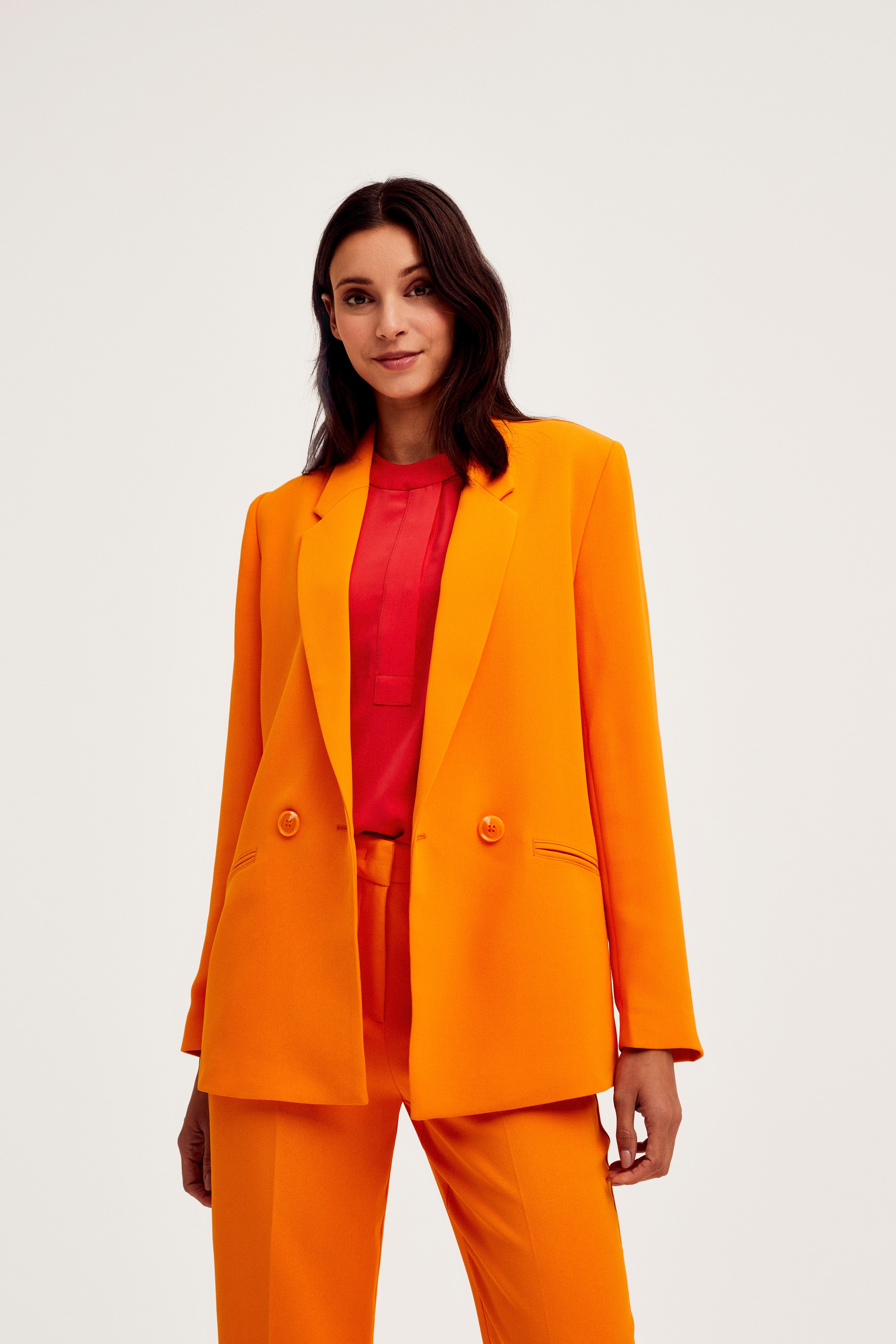 CKS Dames - LAGARUS - blazer - bright orange