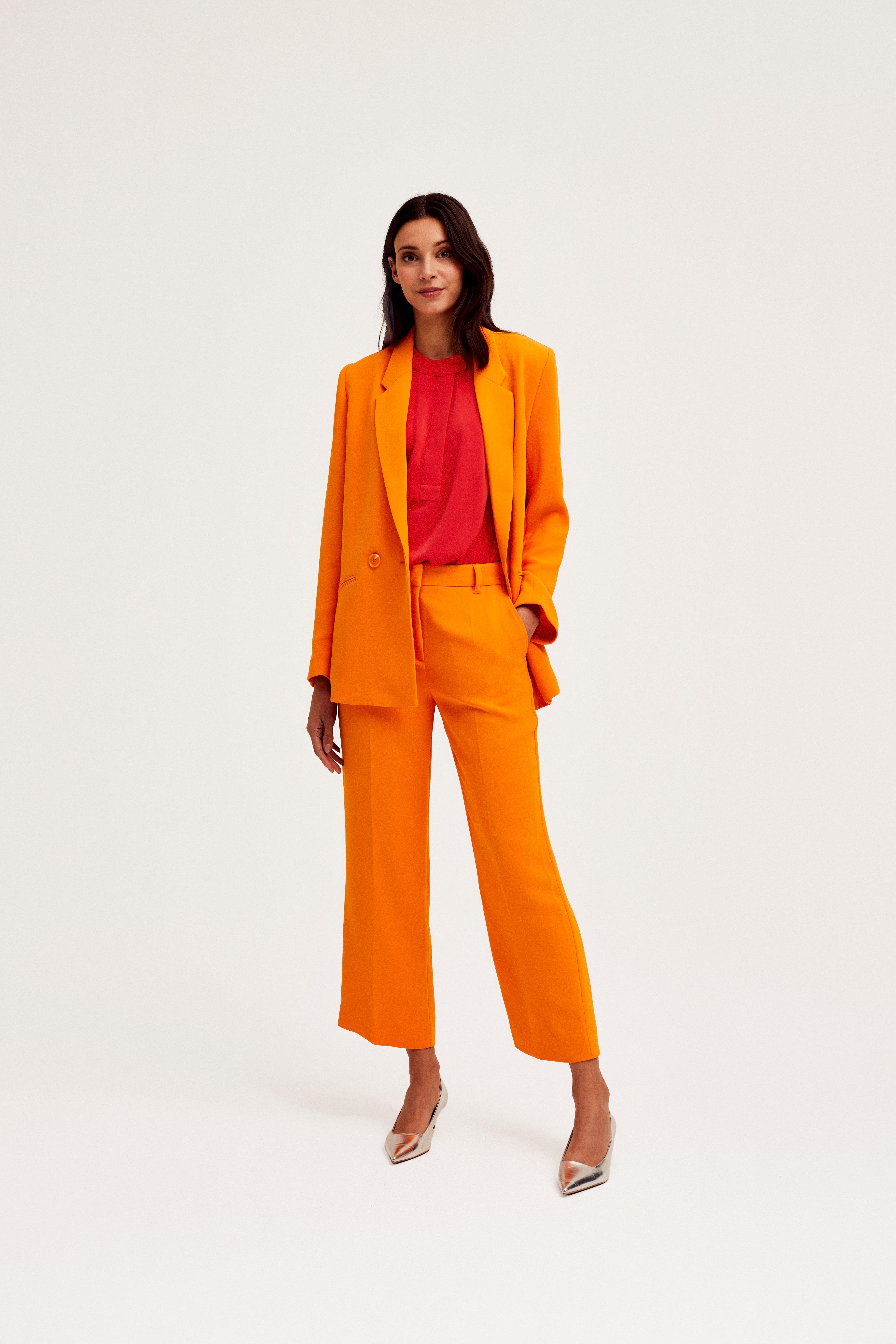 CKS Dames - LAGARUS - blazer - Hellorange