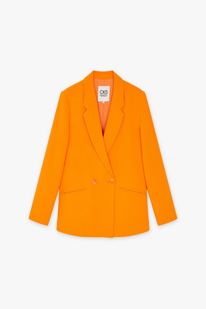 CKS Dames - LAGARUS - blazer - intens oranje