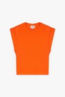 CKS Dames - PAMINA - t-shirt short sleeves - bright orange
