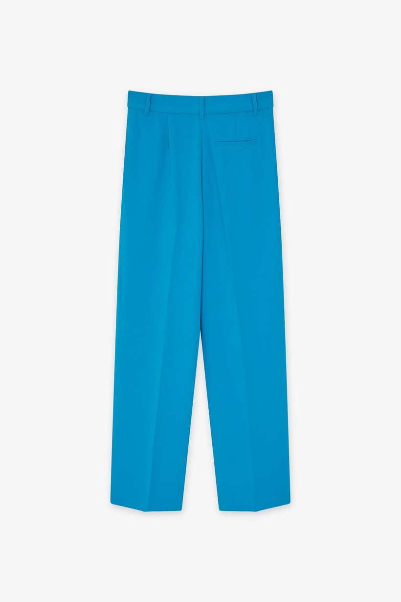 CKS Dames - TONKSA - lange broek - felblauw