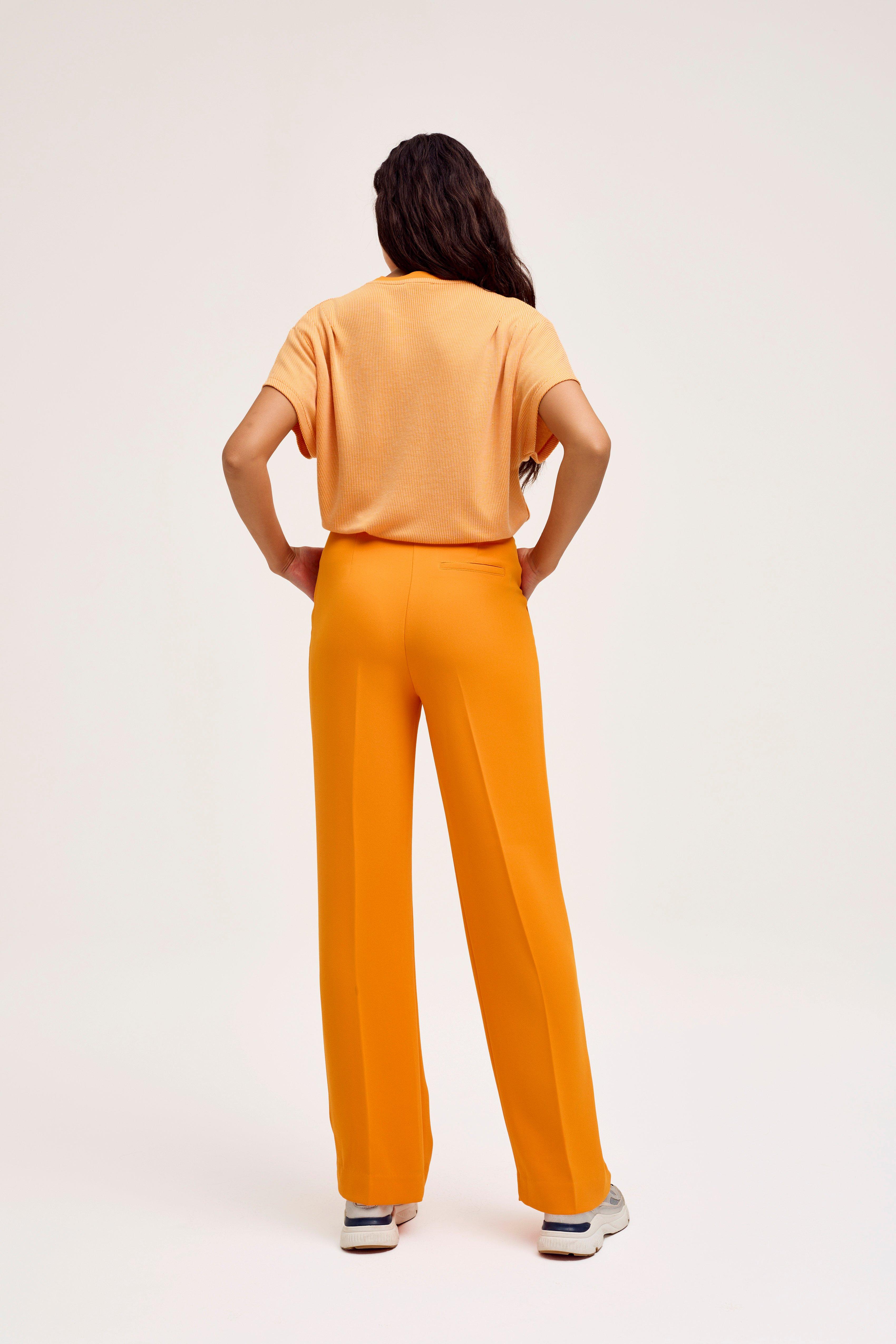 CKS Dames - TONKSA - long trouser - bright orange