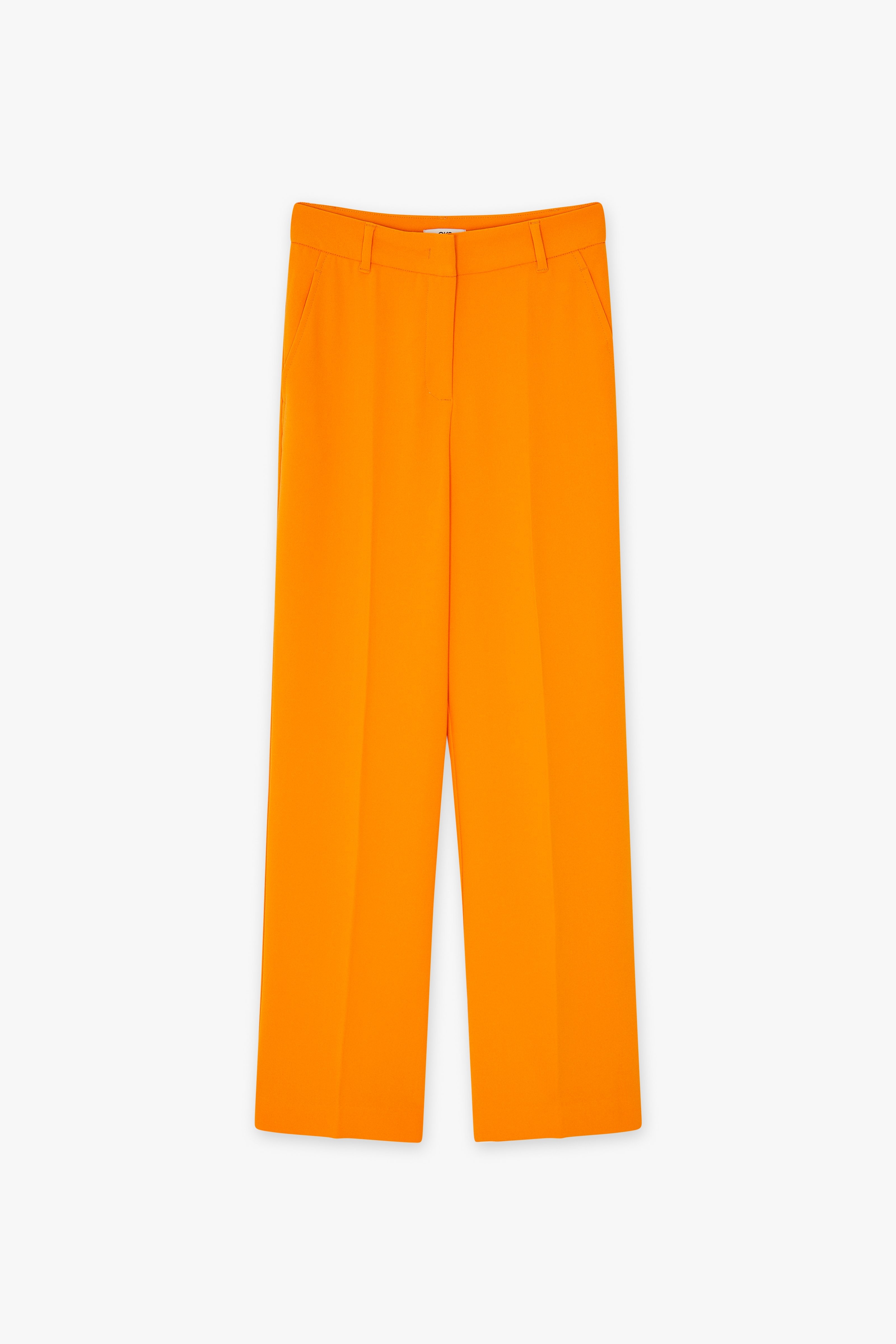 CKS Dames - TONKSA - lange broek - intens oranje
