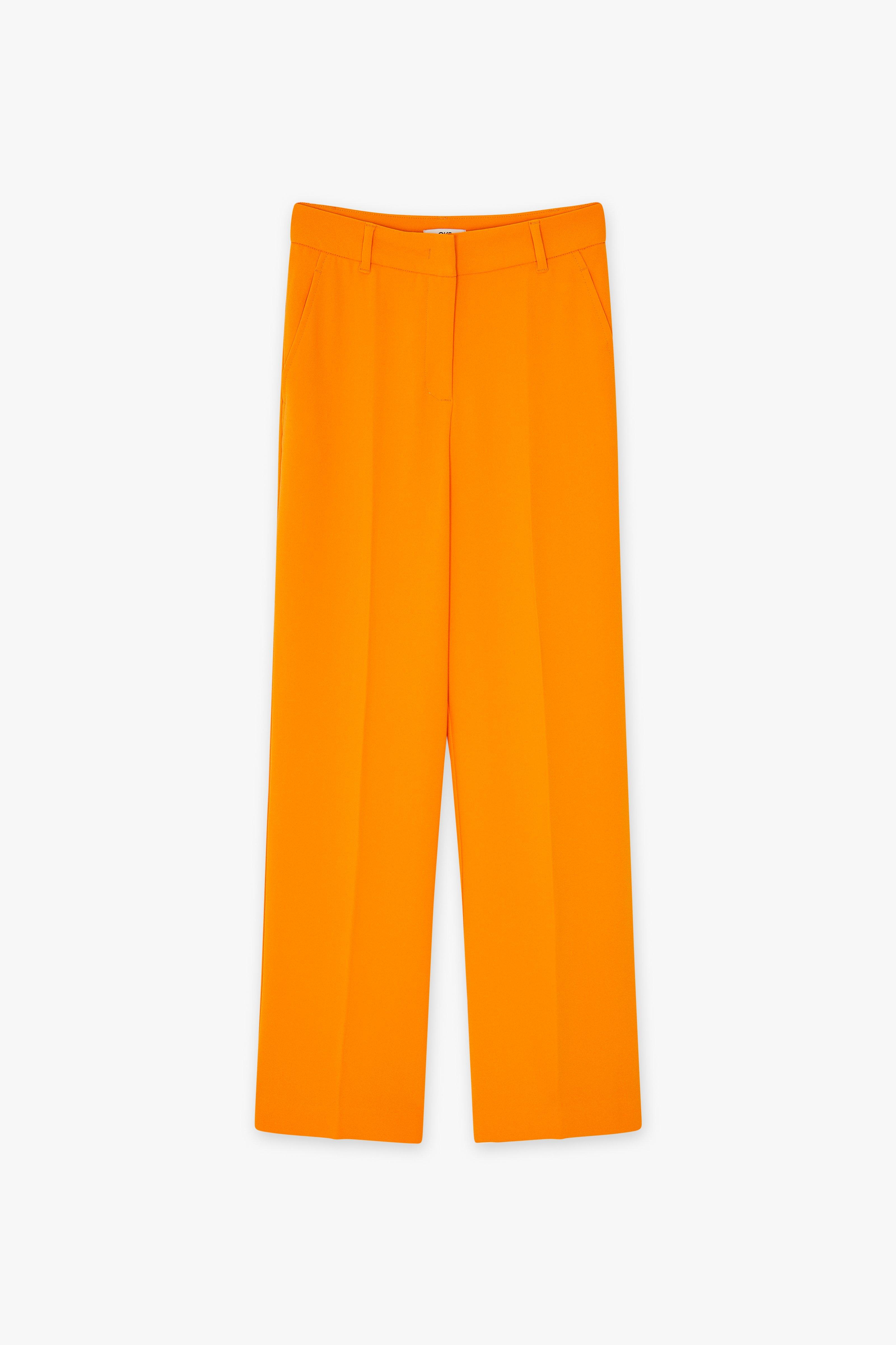 CKS Dames - TONKSA - lange broek - intens oranje