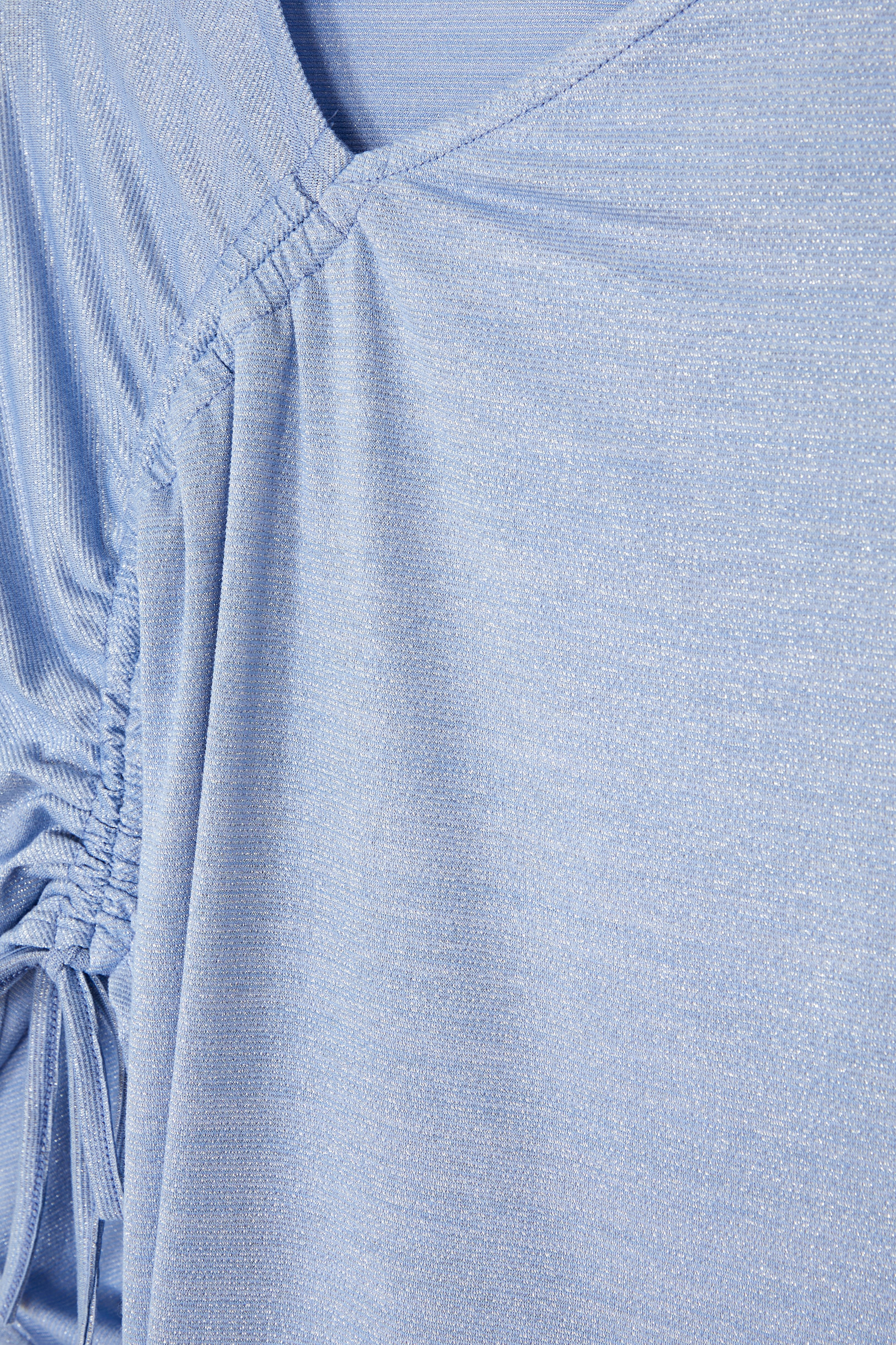 CKS Dames - INSTA - t-shirt korte mouwen - blauw
