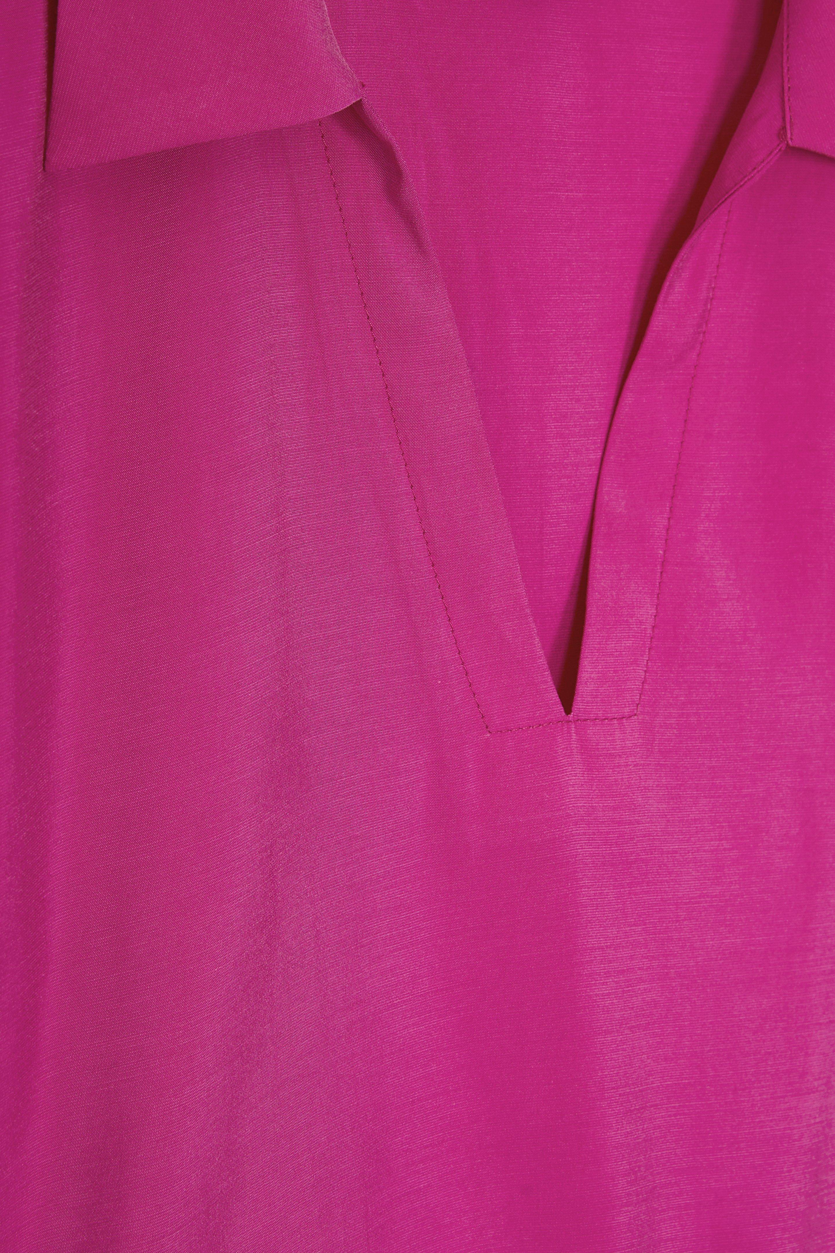 CKS Dames - SOLEDO - Bluse Kurze Ärmel - Rosa