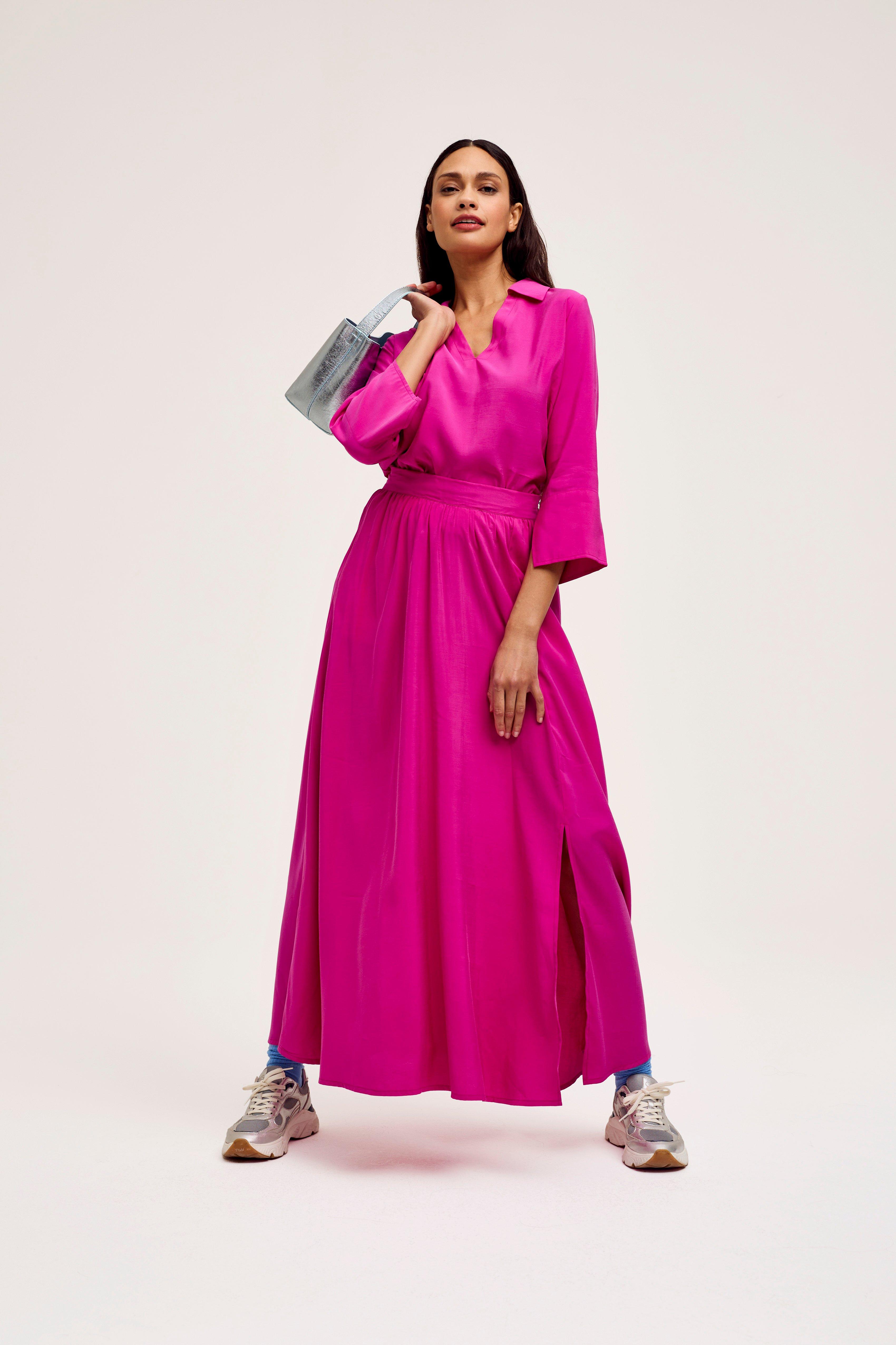 CKS Dames - SOLEDO - Bluse Kurze Ärmel - Rosa