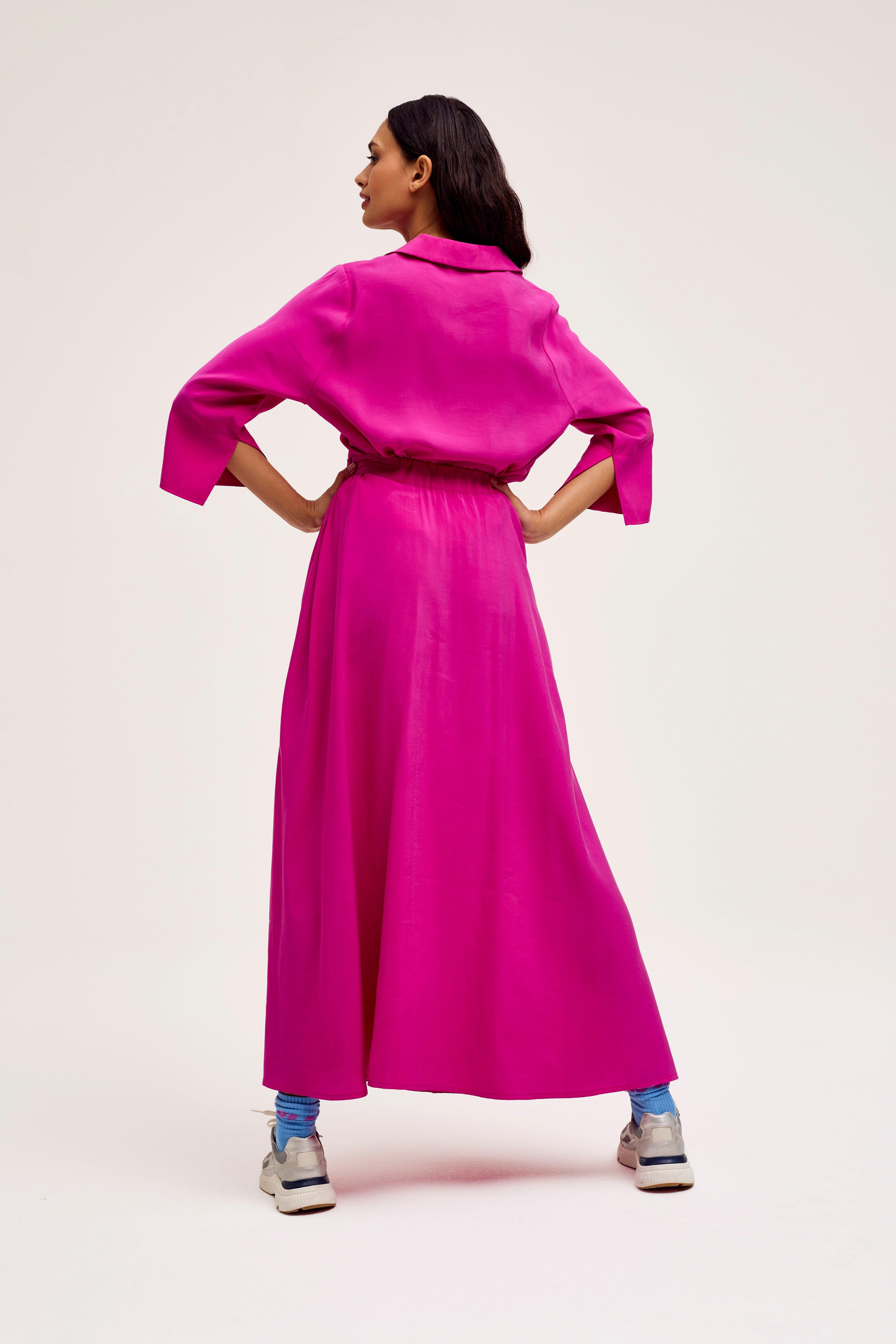 CKS Dames - SOLEDO - Bluse Kurze Ärmel - Rosa