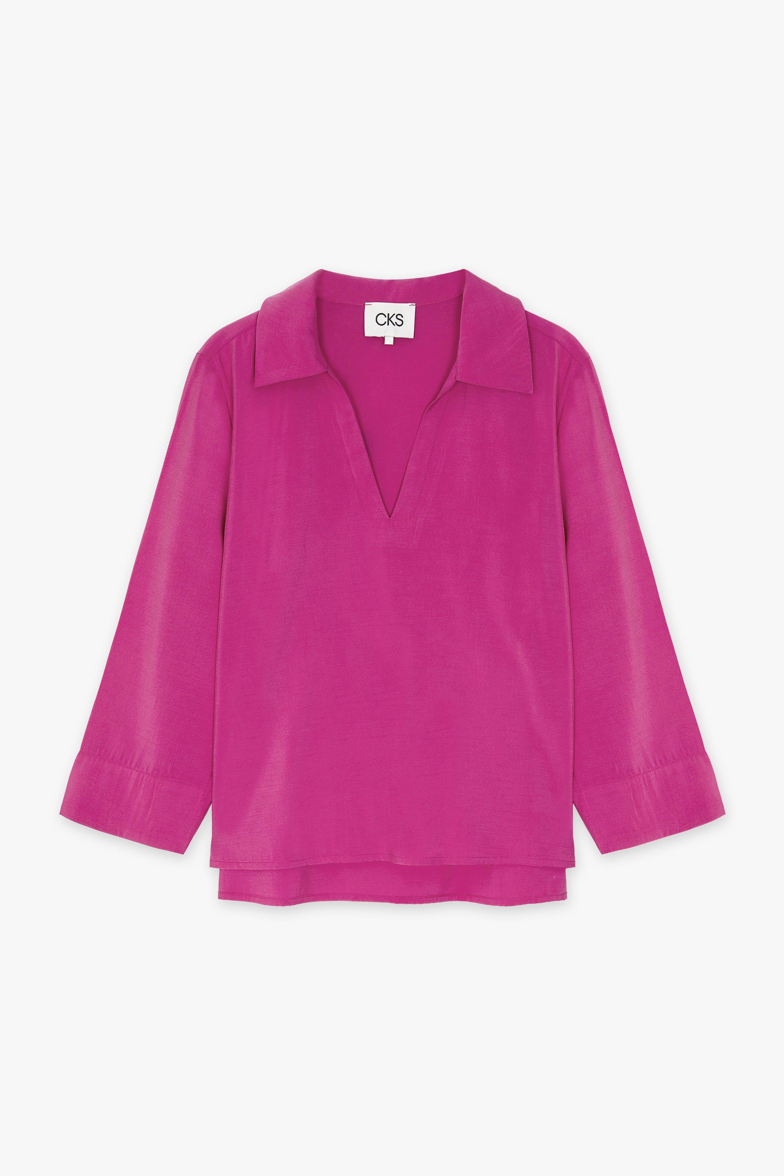 CKS Dames - SOLEDO - blouse short sleeves - pink