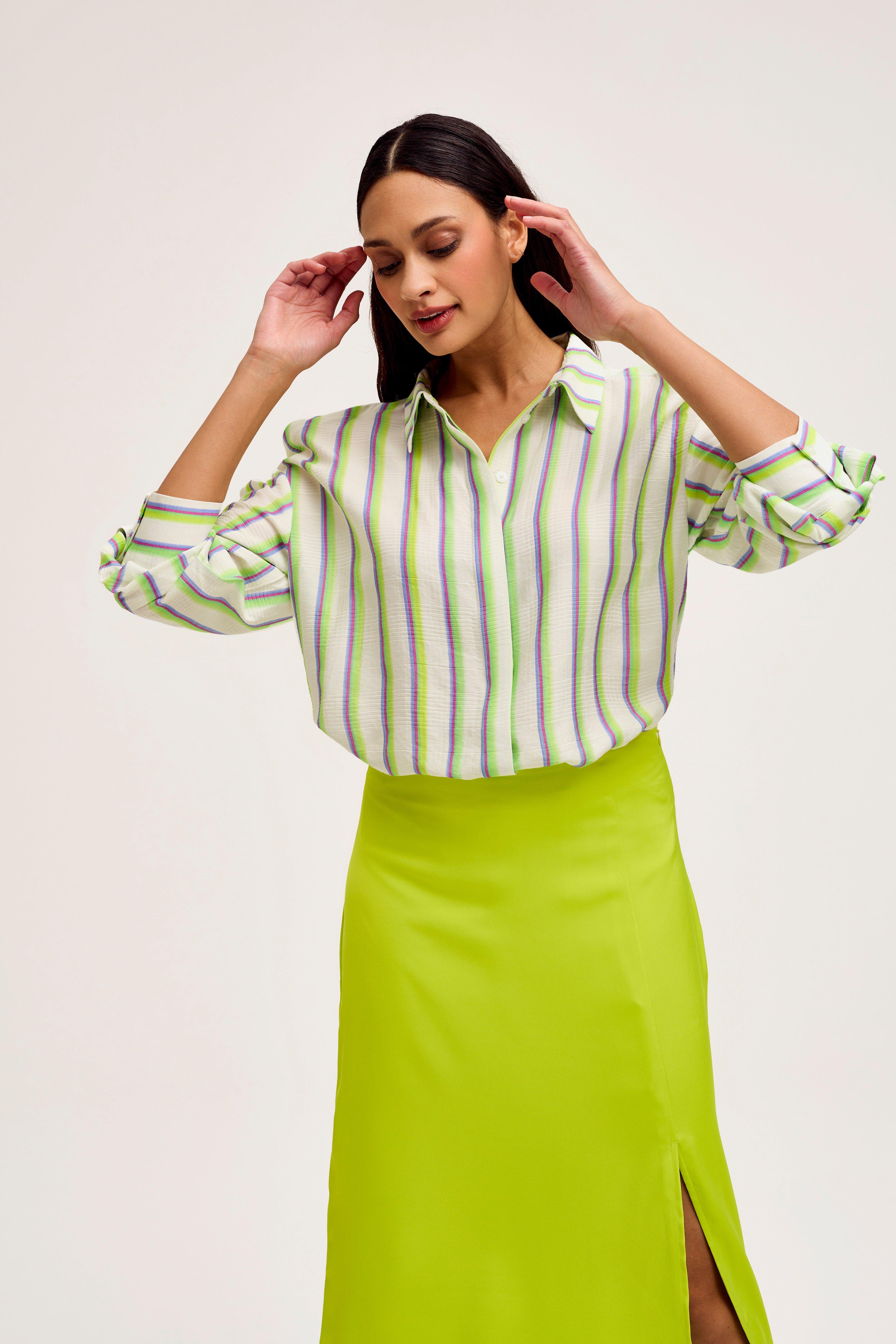 CKS Dames - SUBTLE - blouse korte mouwen - wit