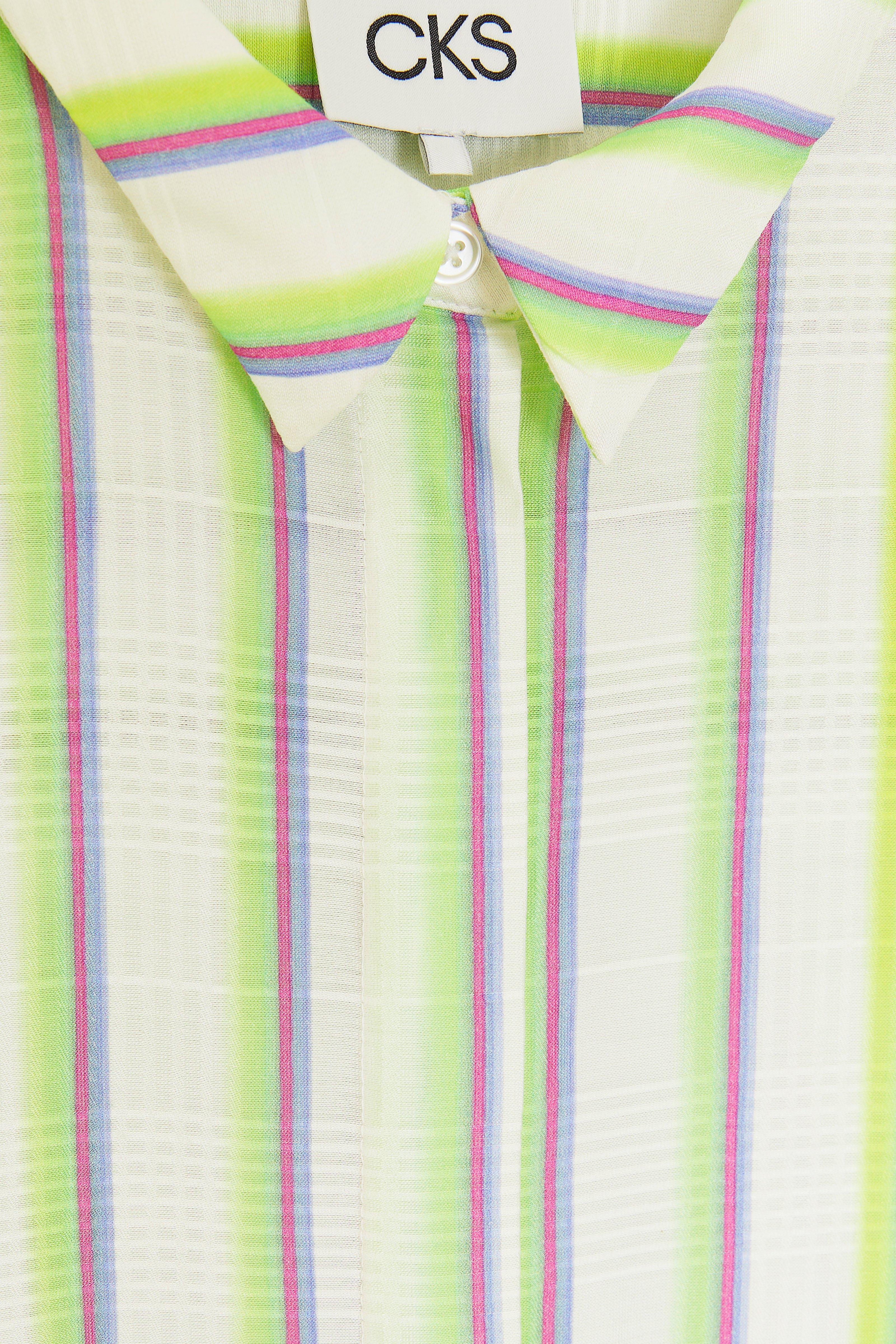 CKS Dames - SUBTLE - blouse korte mouwen - wit