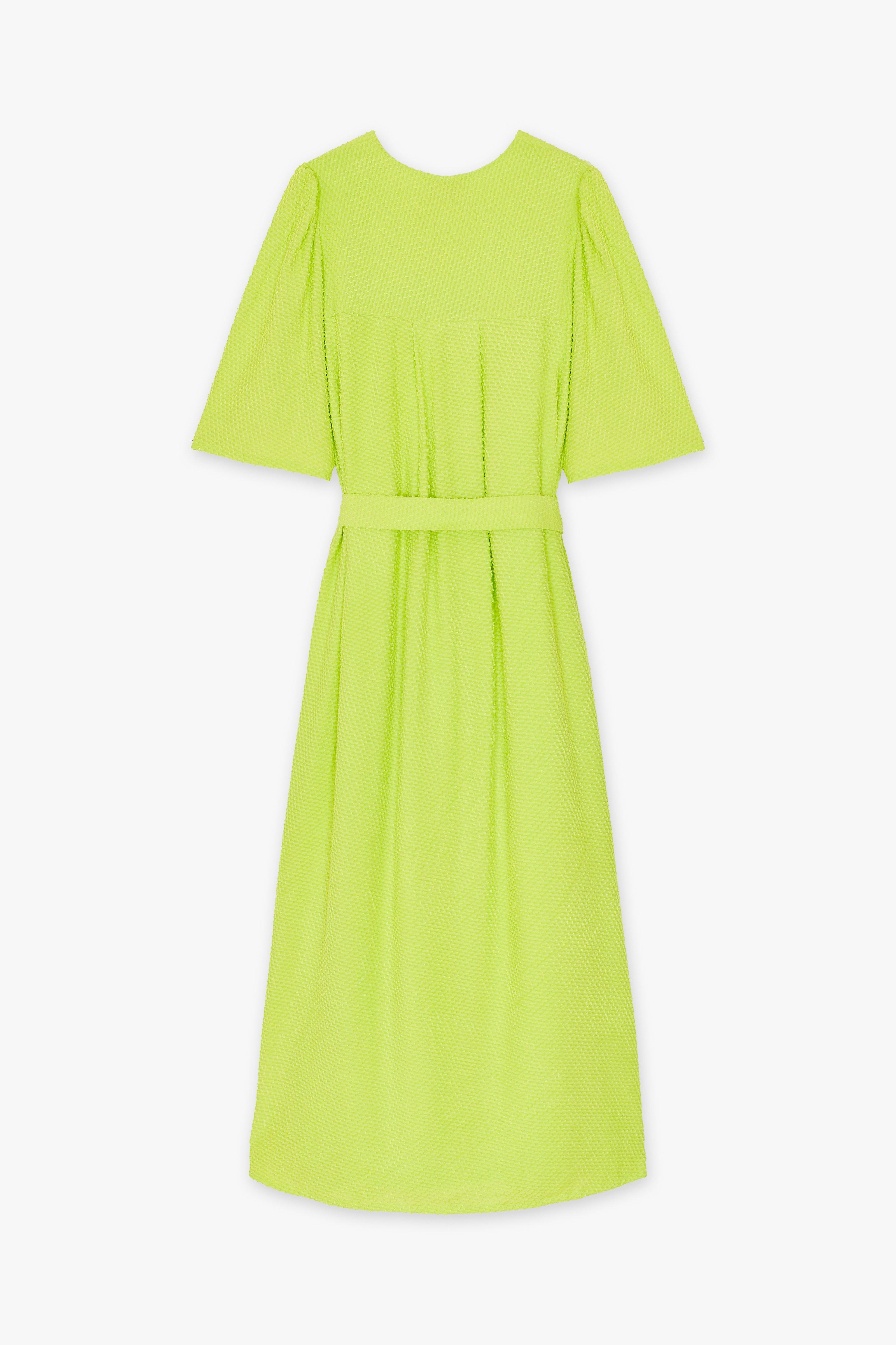 CKS Dames - DUNE - midi dress - bright yellow