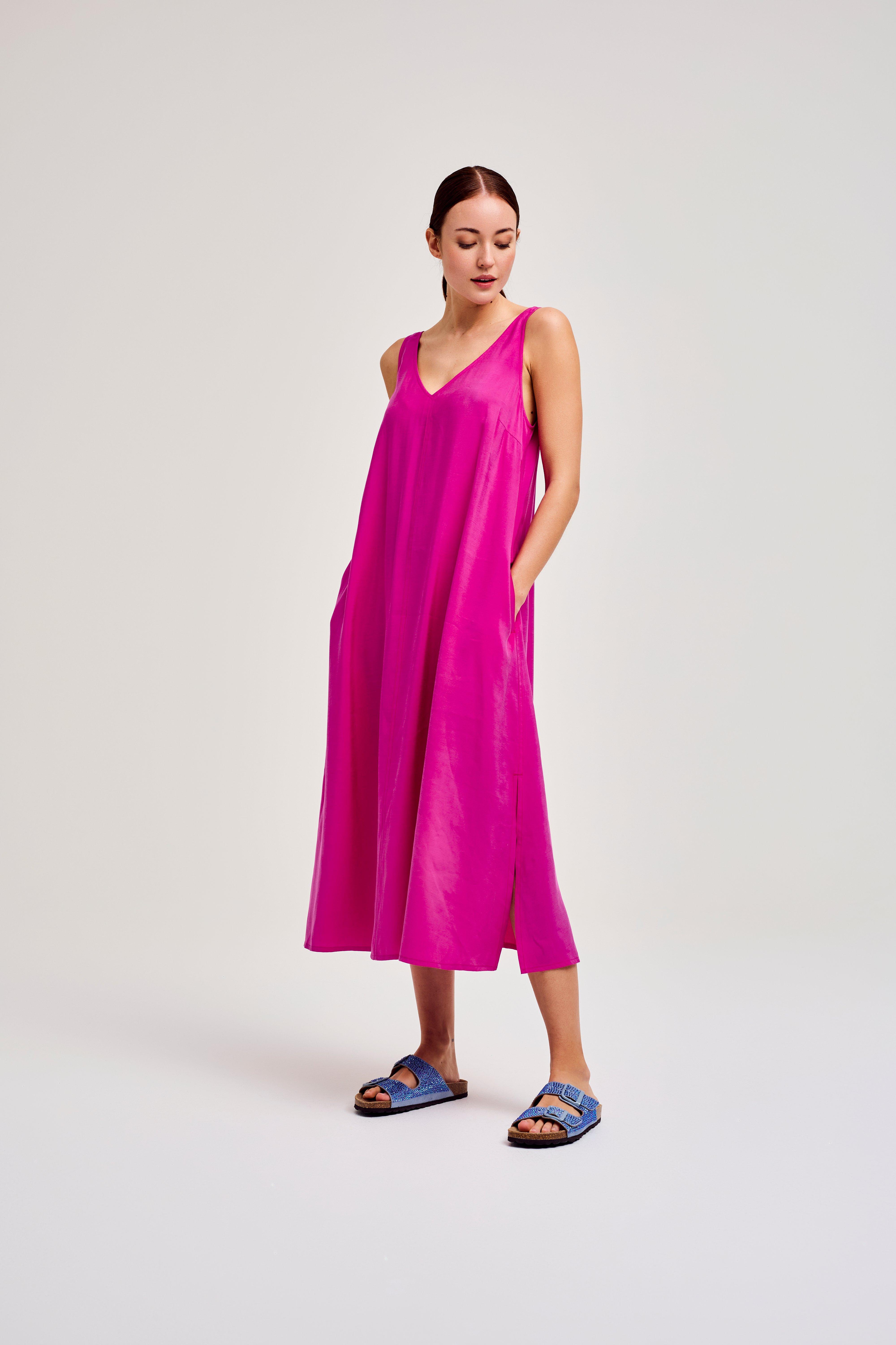 CKS Dames - NESPIAM - long dress - pink