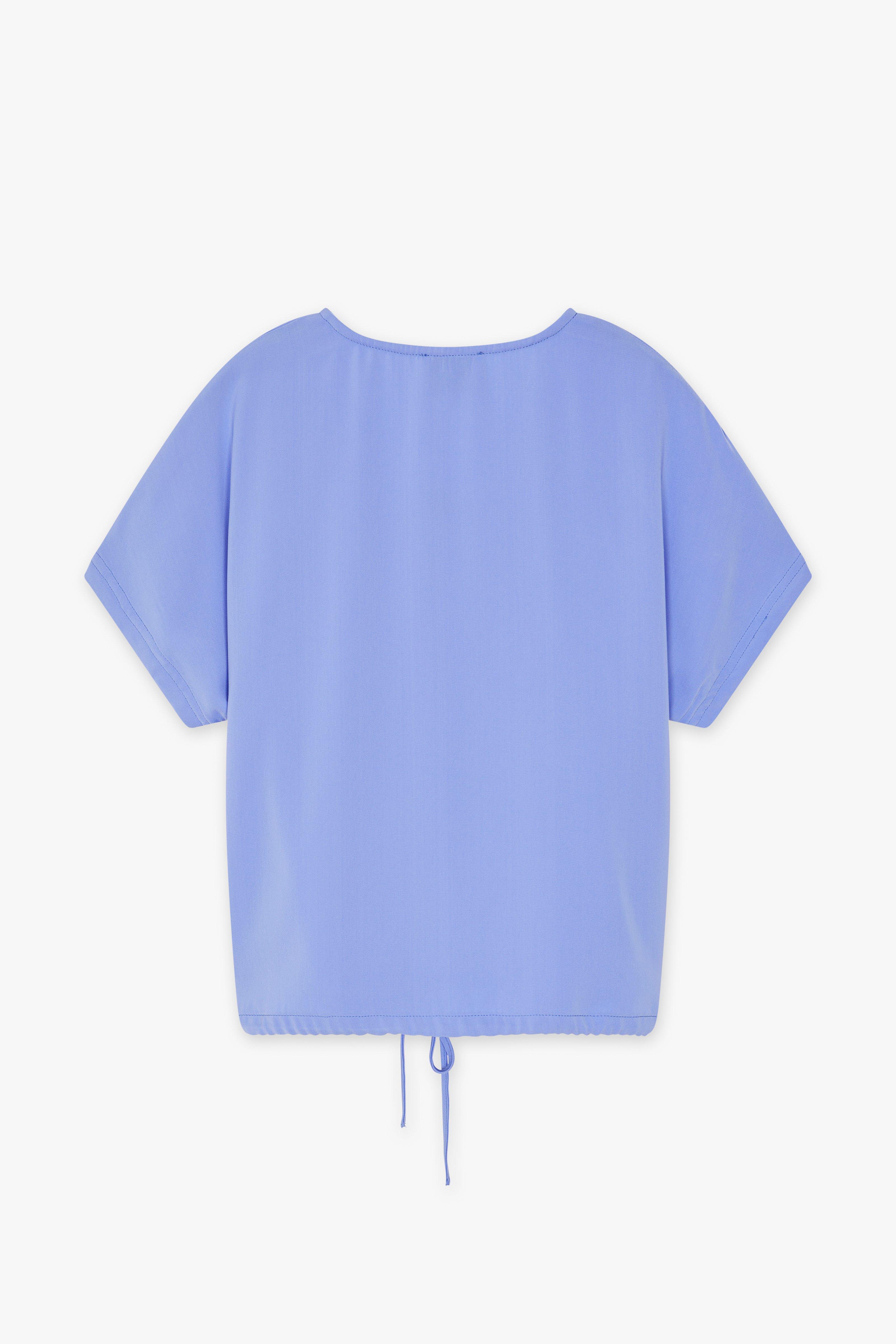 CKS Dames - EBINAS - Bluse Lange Ärmel - Blau