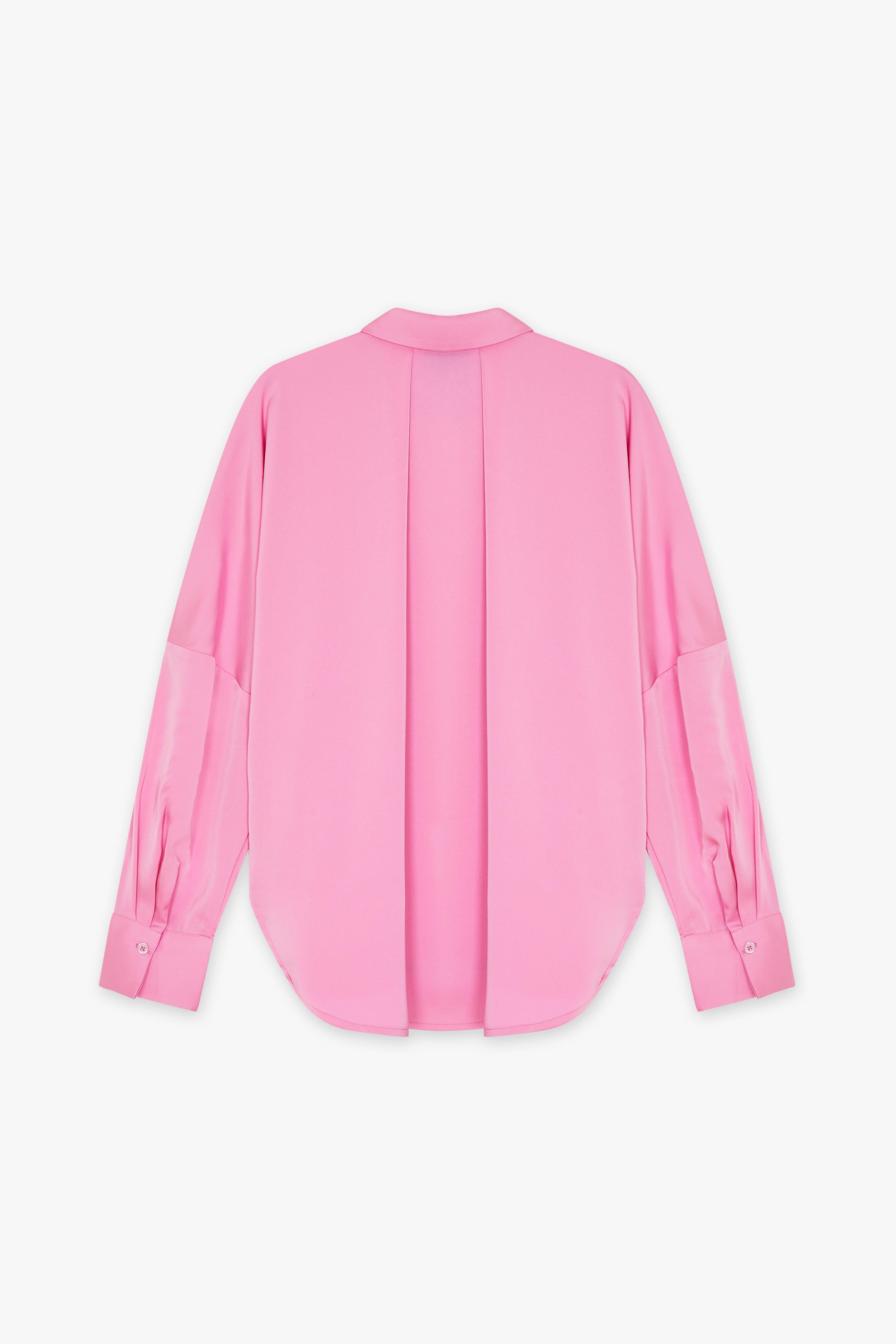 CKS Dames - SANZA - Bluse Kurze Ärmel - Rosa