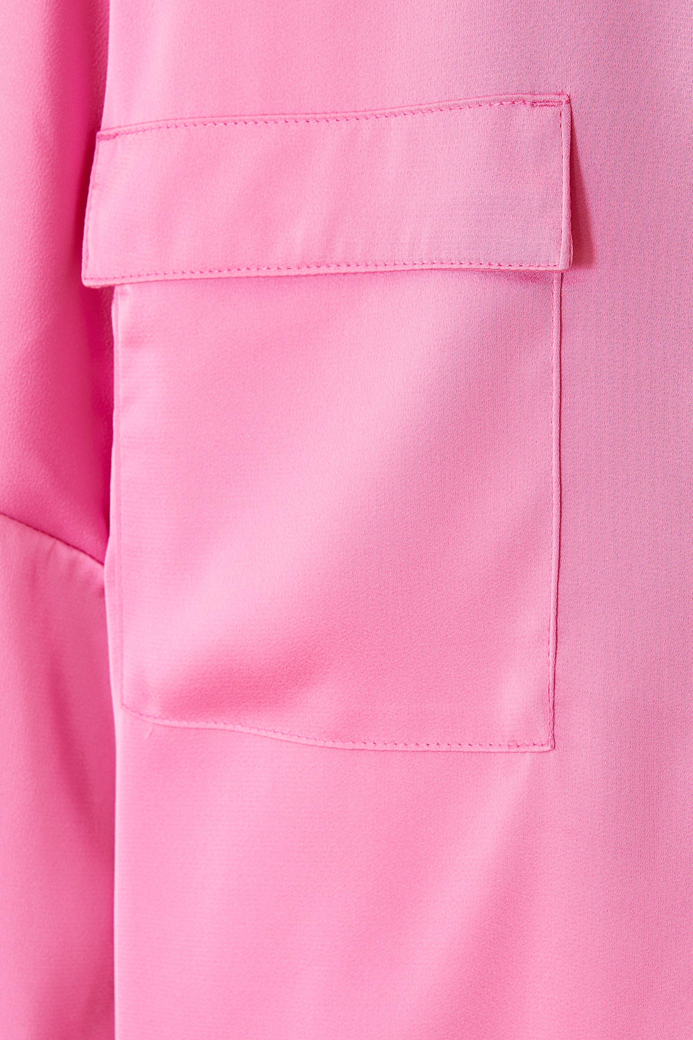CKS Dames - SANZA - blouse korte mouwen - roze