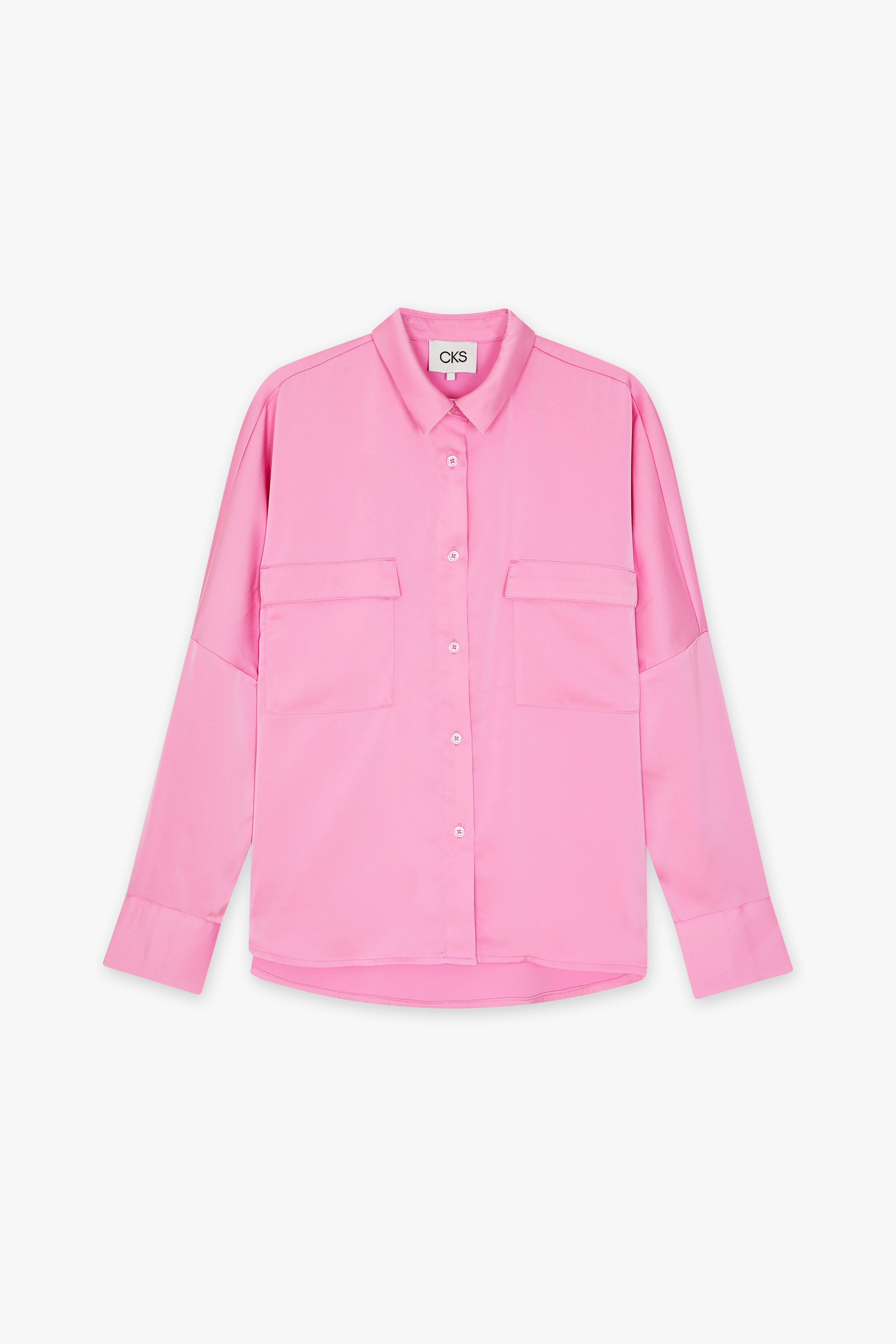 CKS Dames - SANZA - blouse korte mouwen - roze