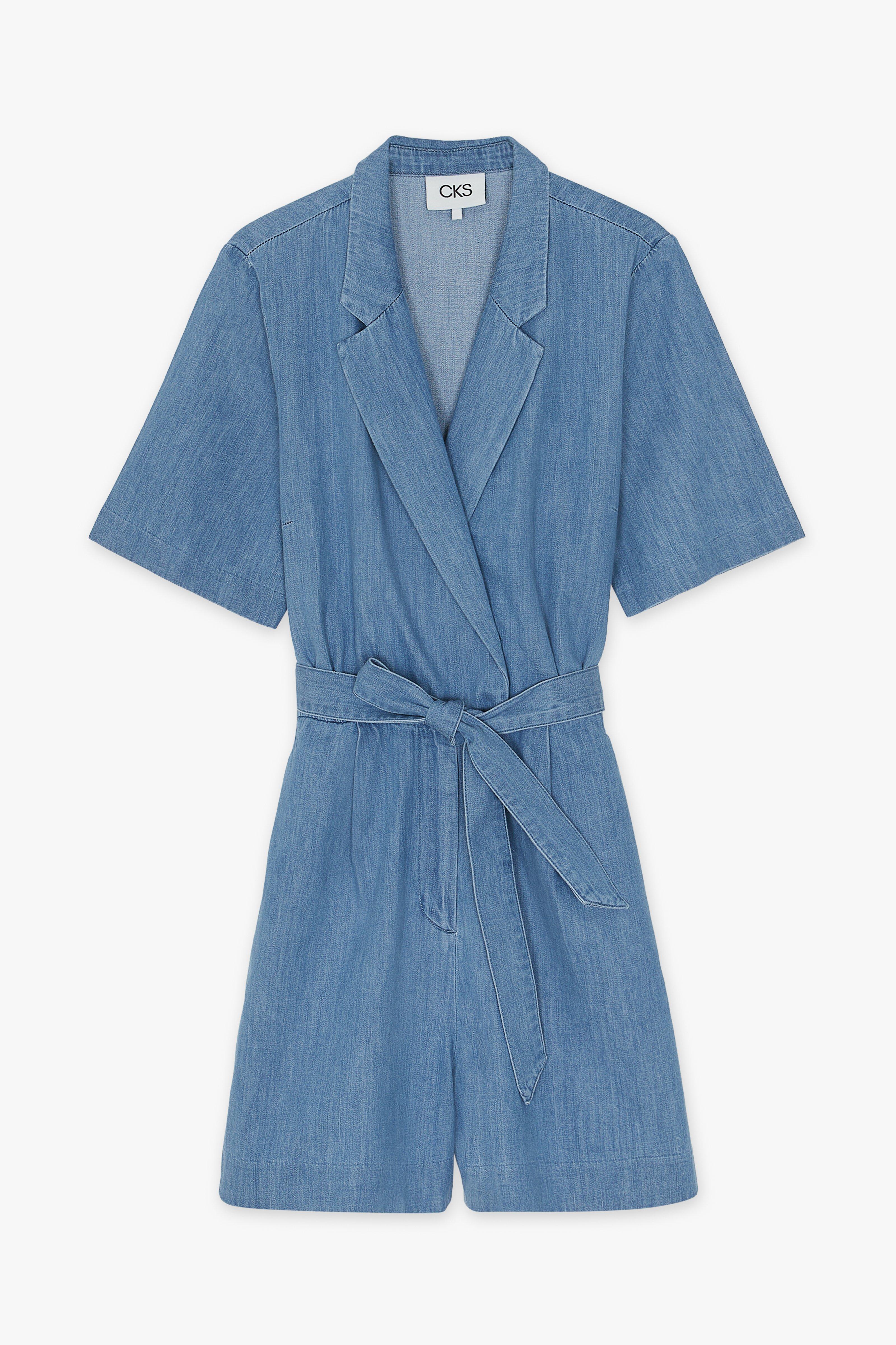 CKS Dames - JANA - Playsuit - Blau