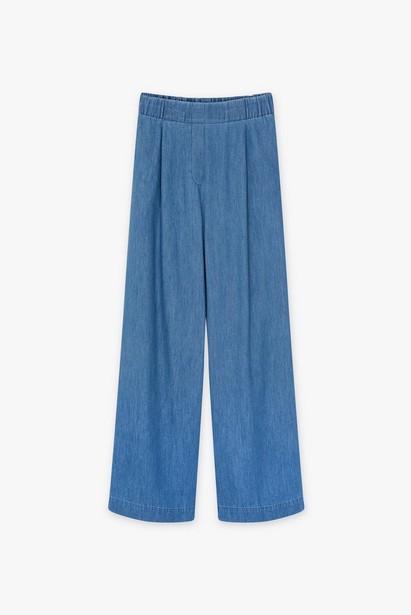 CKS Dames - LAUSANNE - pantalon long - bleu