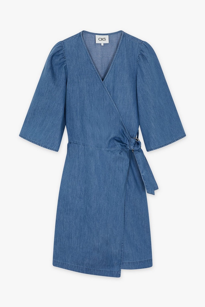CKS Dames - DIOX - robe courte - bleu
