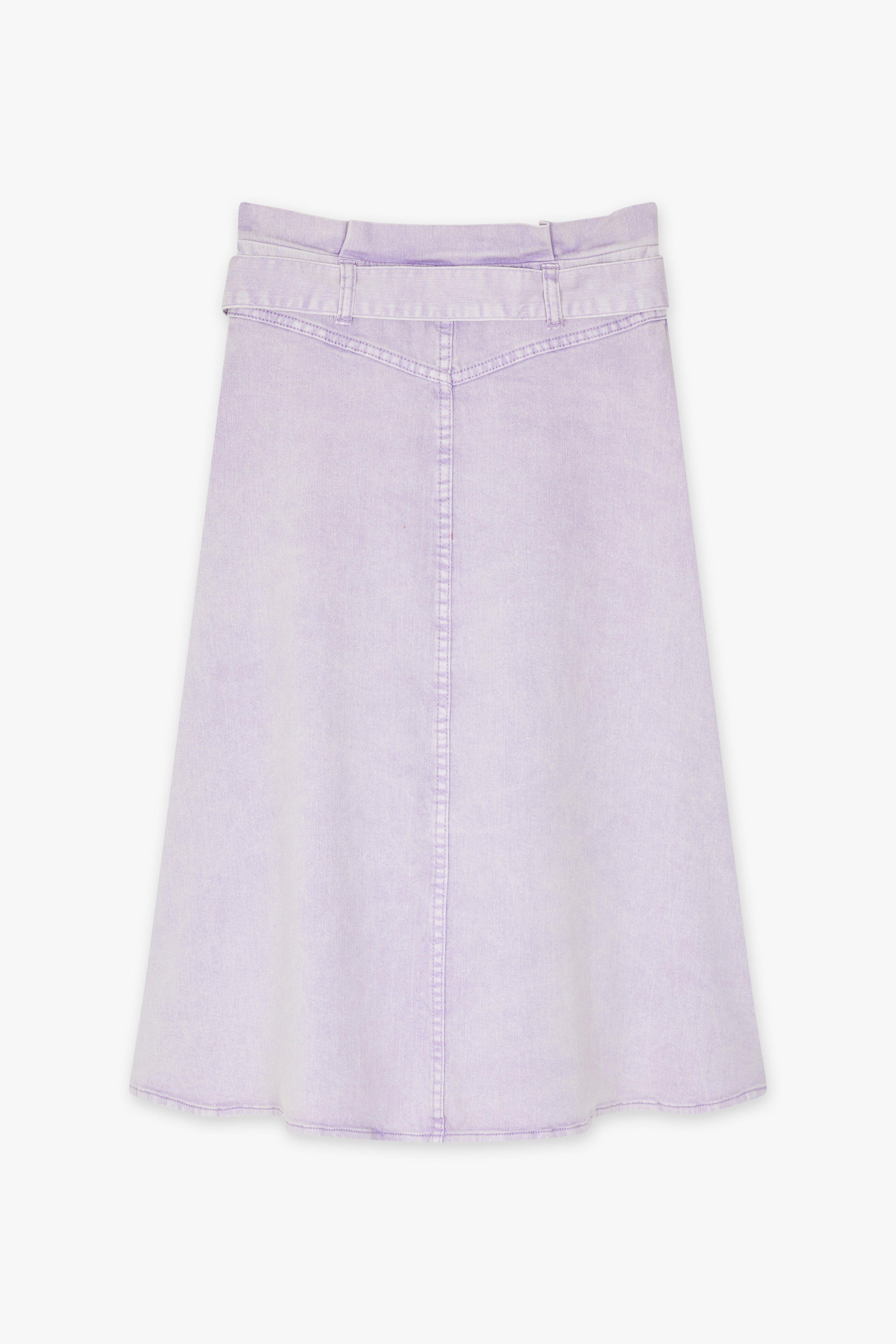 CKS Dames - INOA - midi skirt - lila