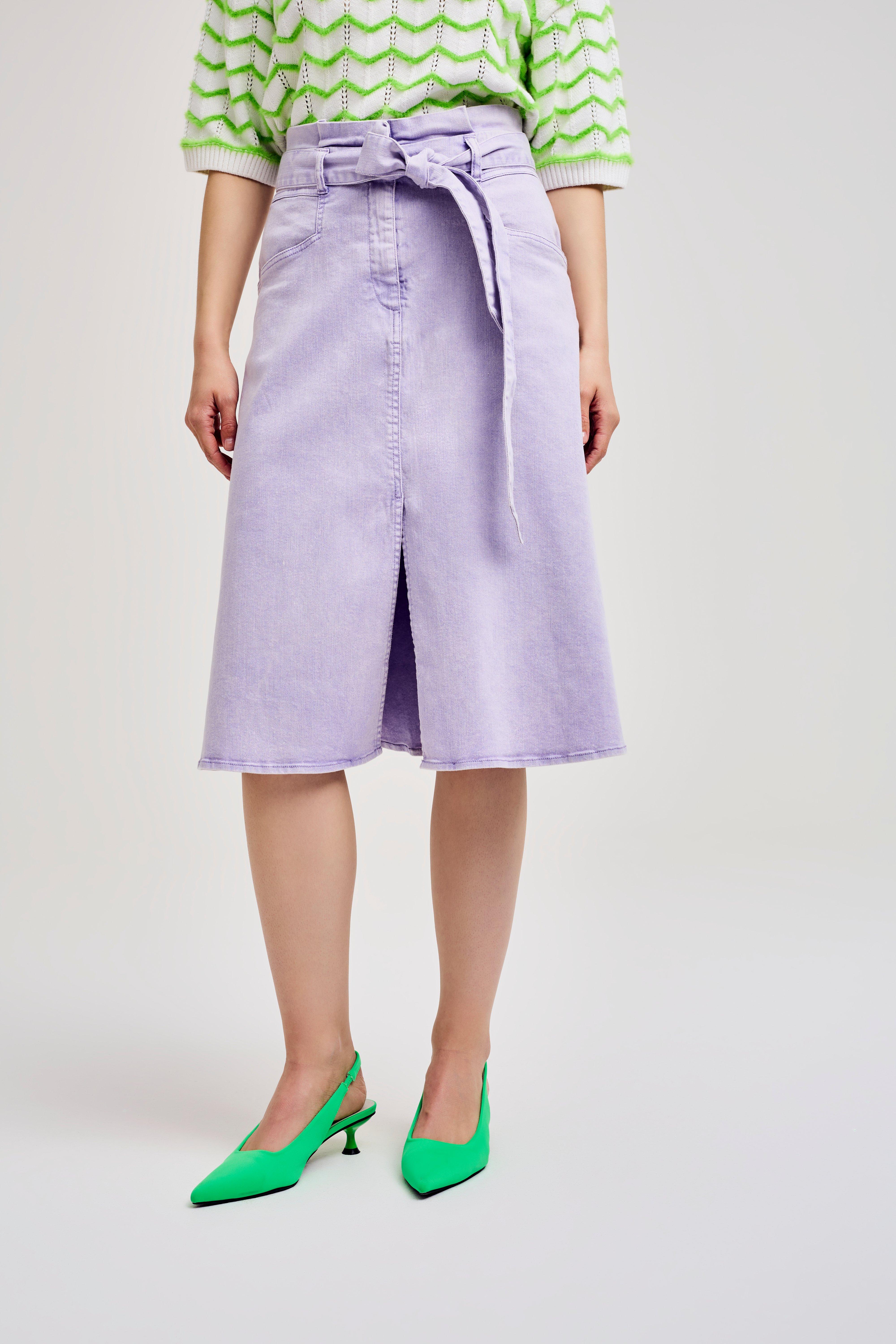 CKS Dames - INOA - midi skirt - lila