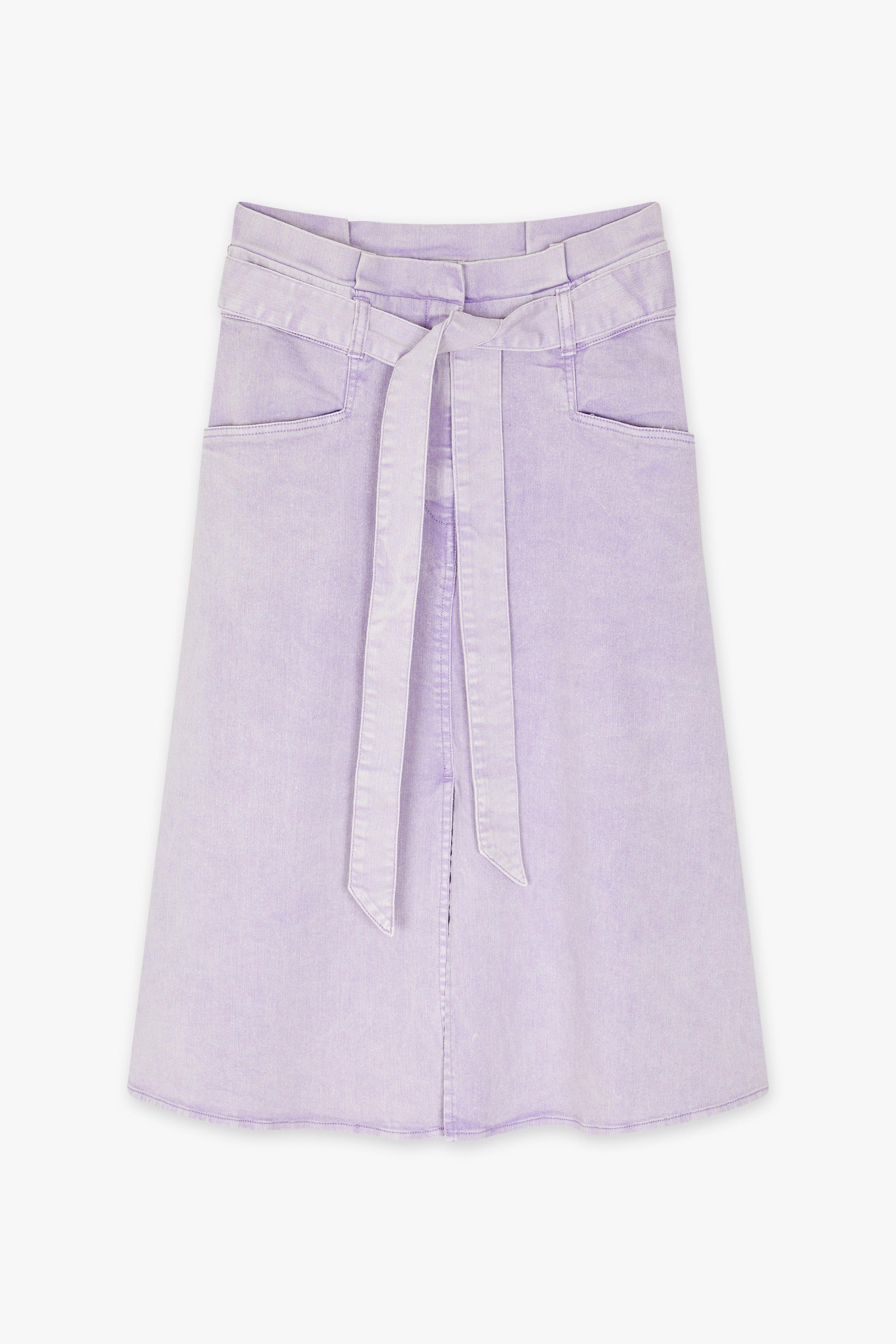 CKS Dames - INOA - midi skirt - lila