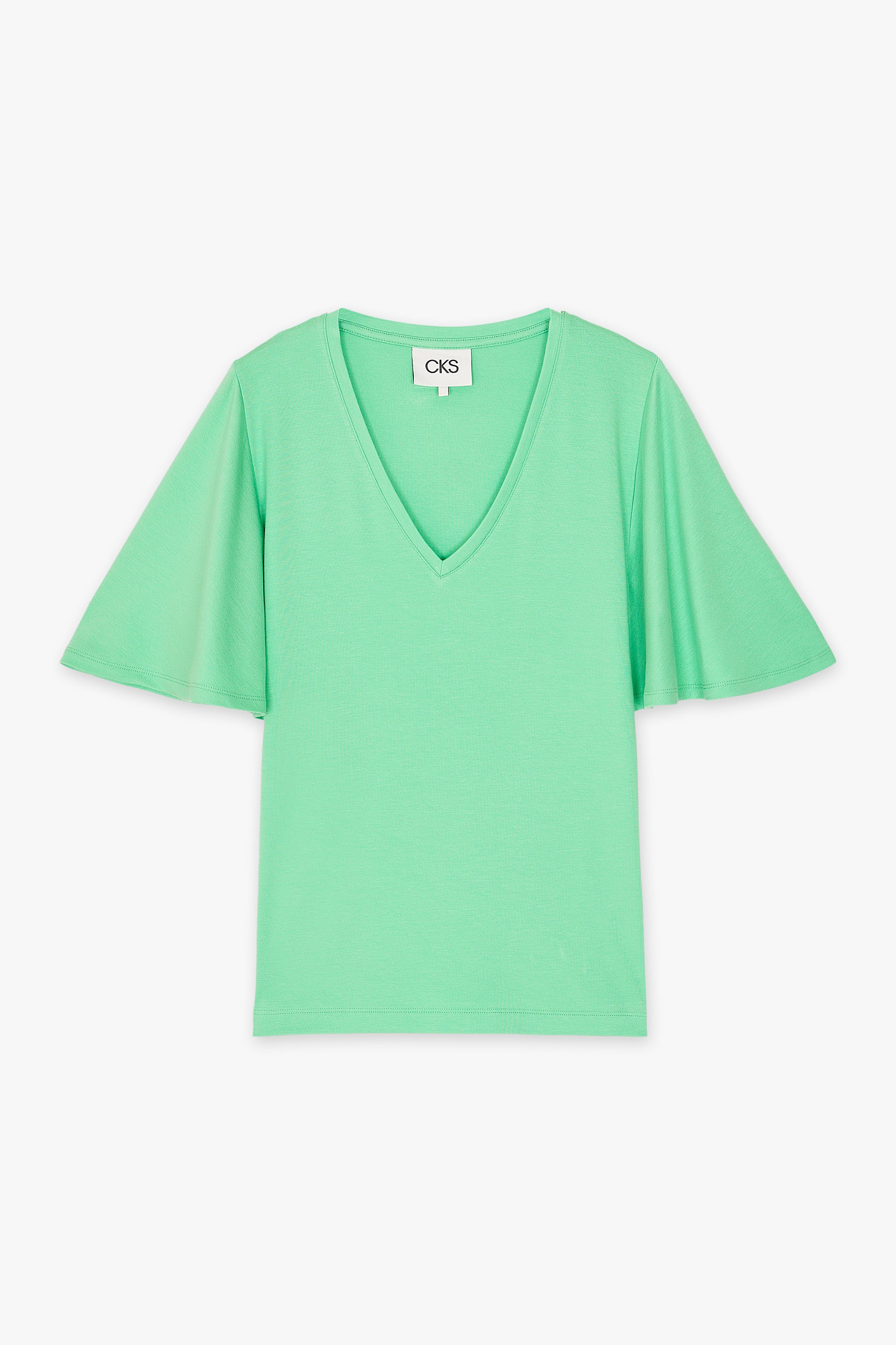 CKS Dames - TIKO - t-shirt à manches courtes - vert clair