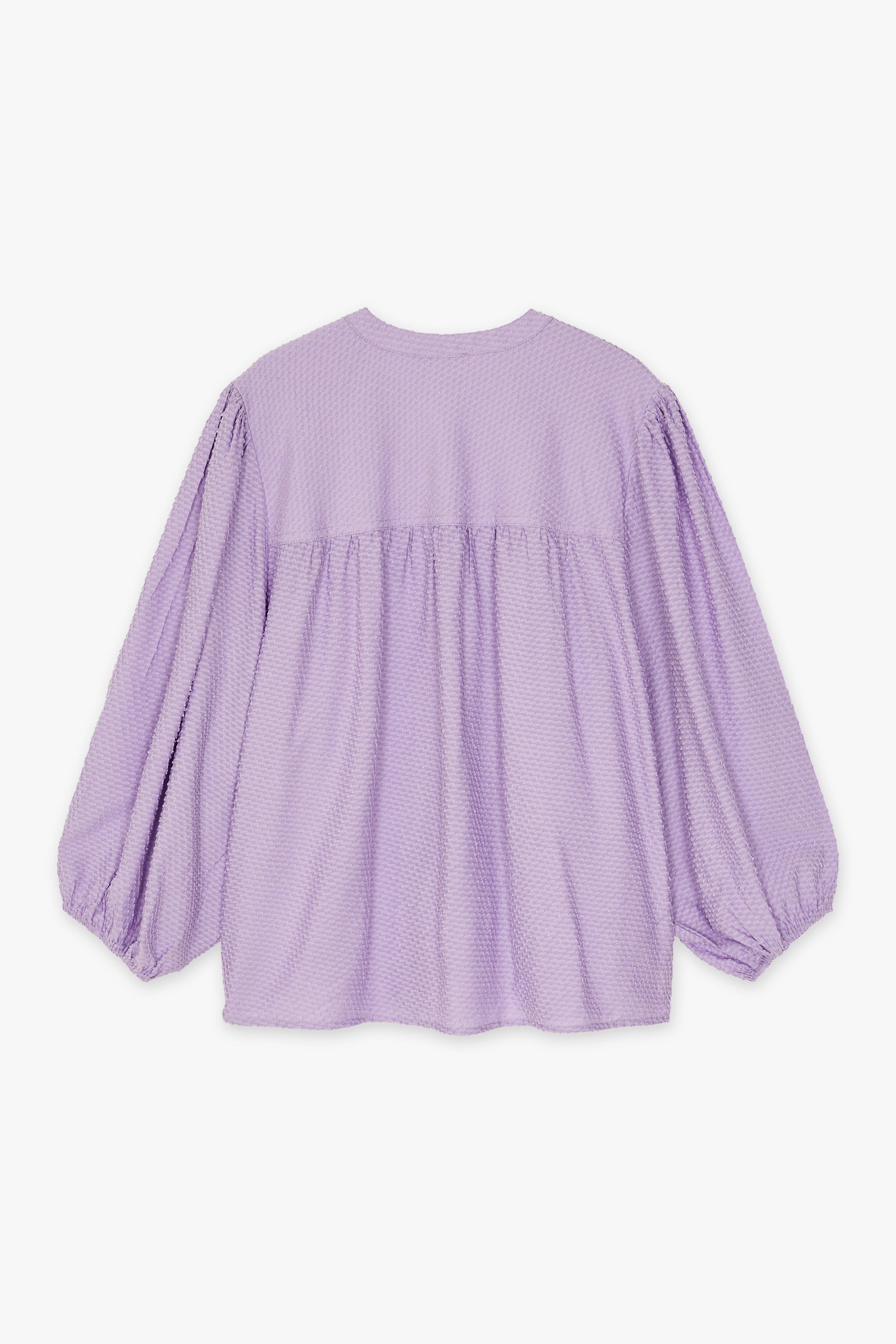 CKS Dames - WILD - blouse short sleeves - lila