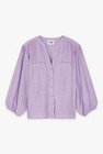 CKS Dames - WILD - blouse short sleeves - lila