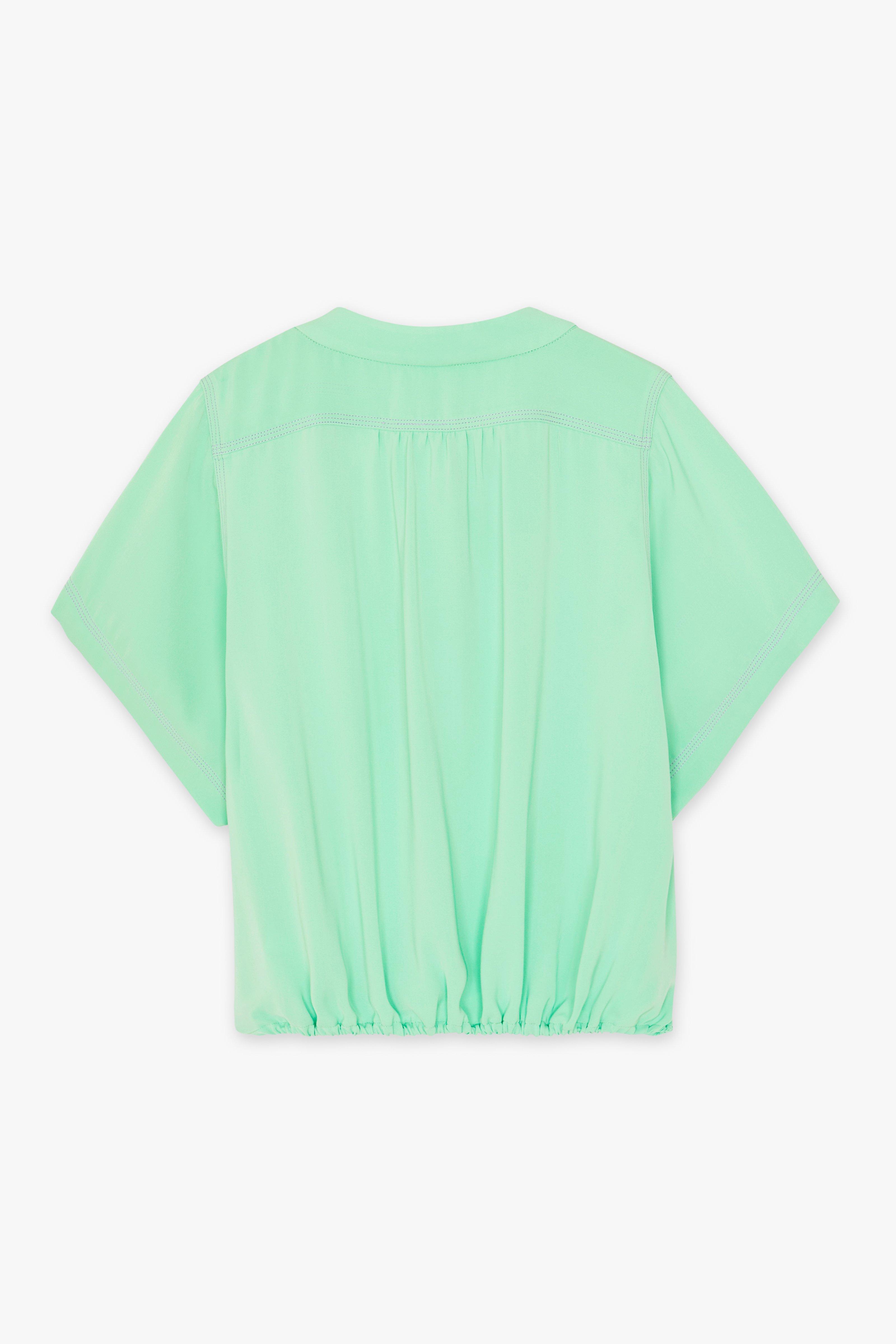 CKS Dames - LEDO - blouse lange mouwen - lichtgroen