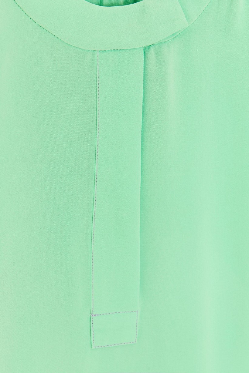 CKS Dames - LEDO - chemisier à manches courtes - vert clair