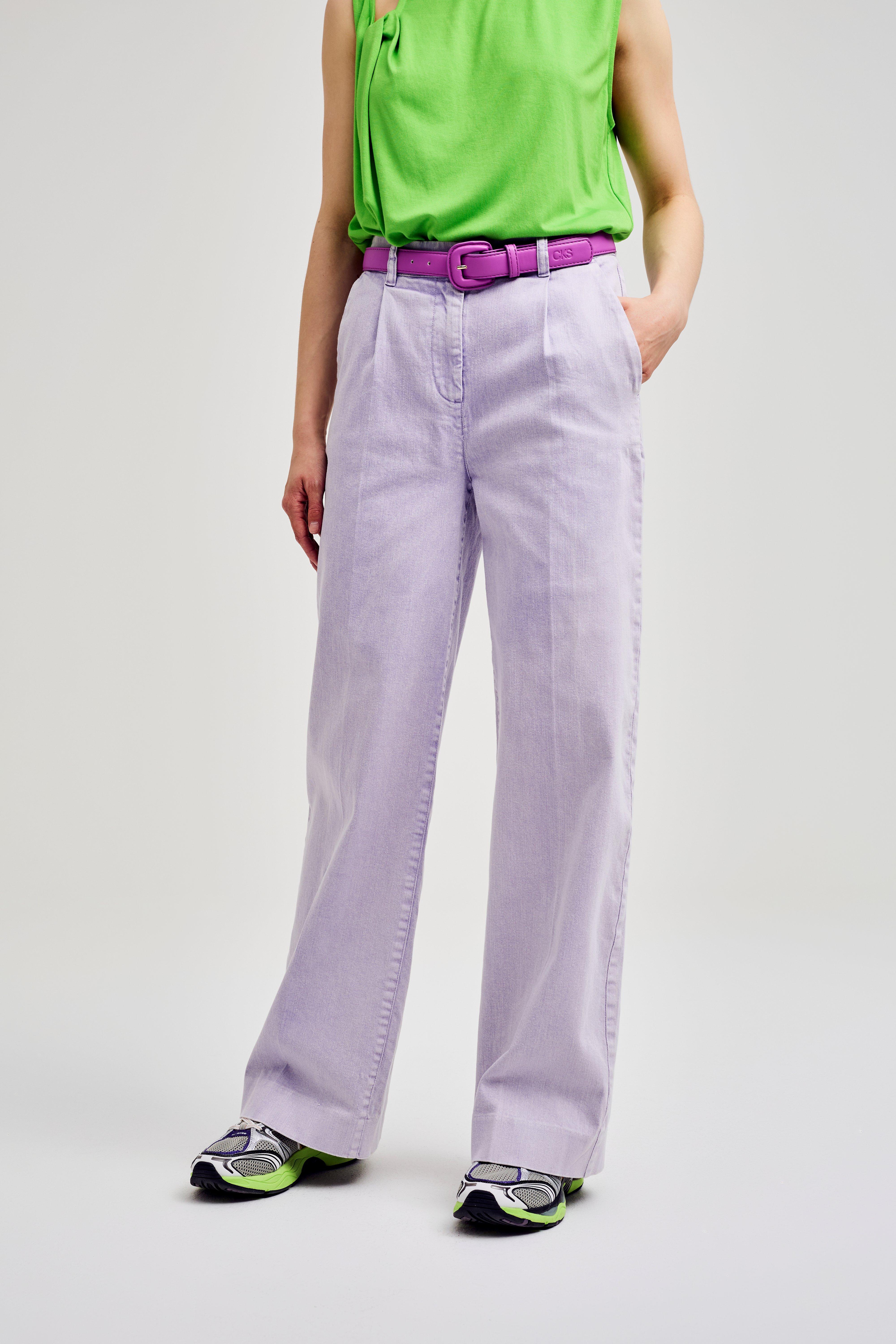 CKS Dames - RODA - jeans longs - violet