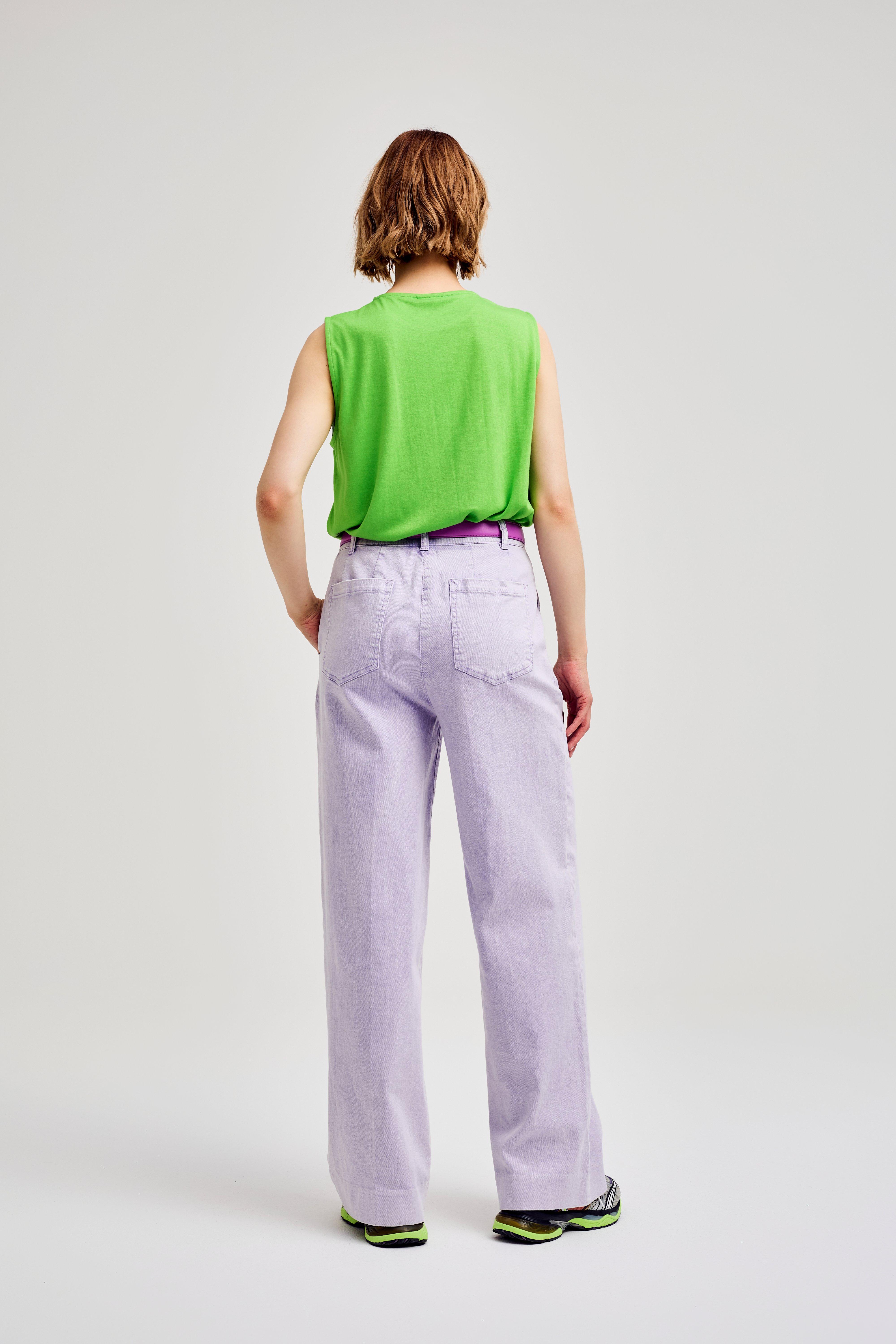 CKS Dames - RODA - long jeans - purple