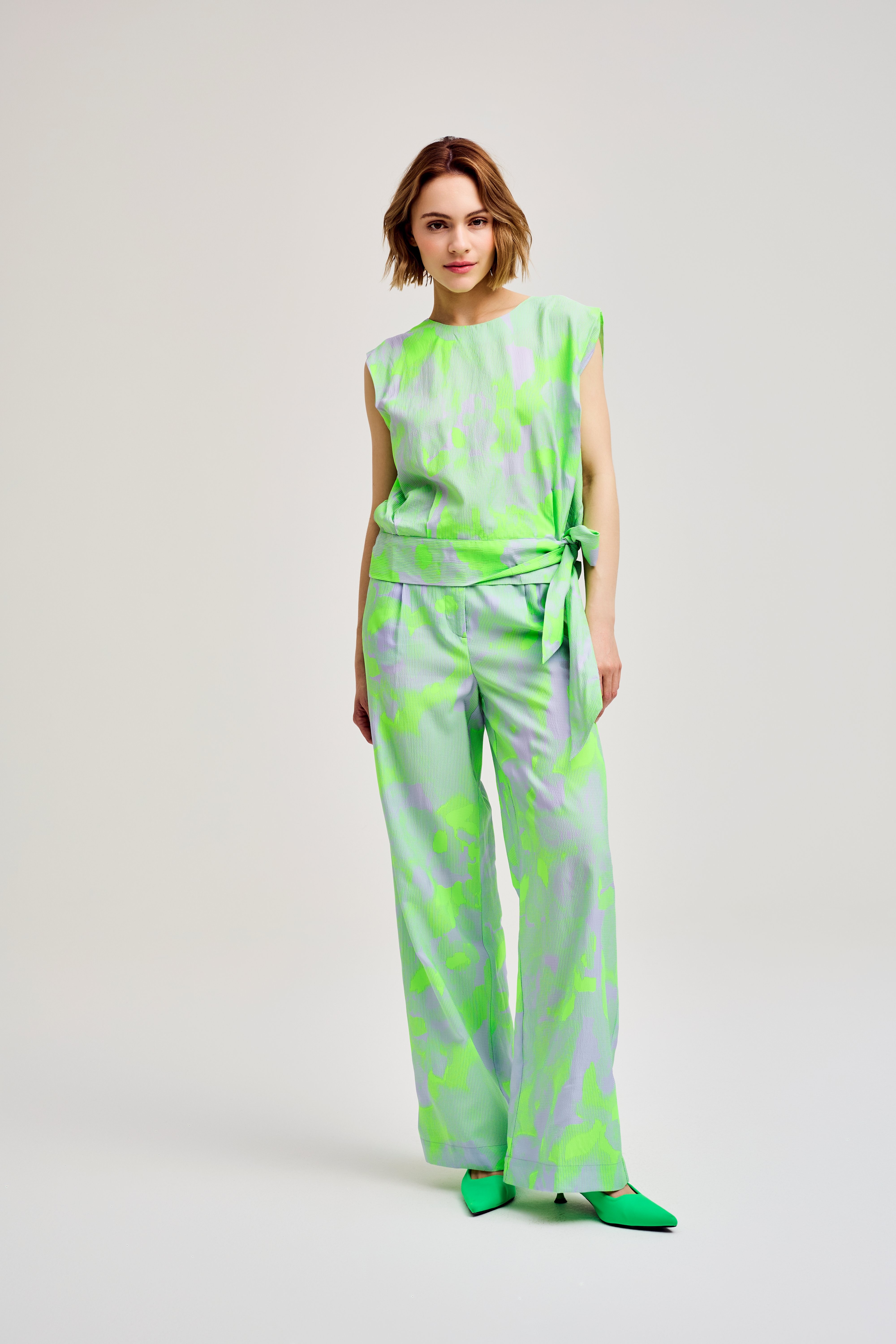 CKS Dames - TODA - long trouser - bright green