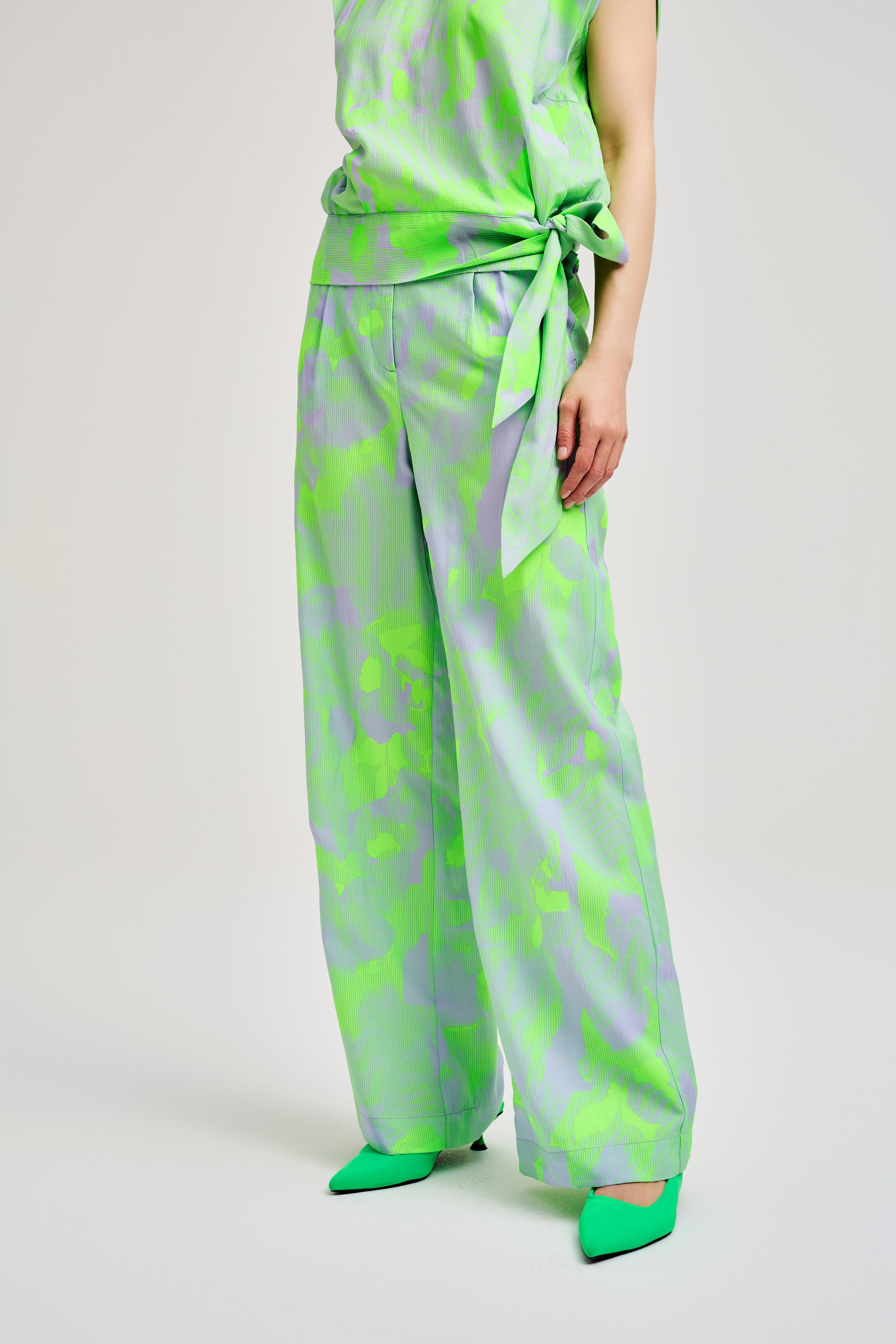 CKS Dames - TODA - long trouser - bright green