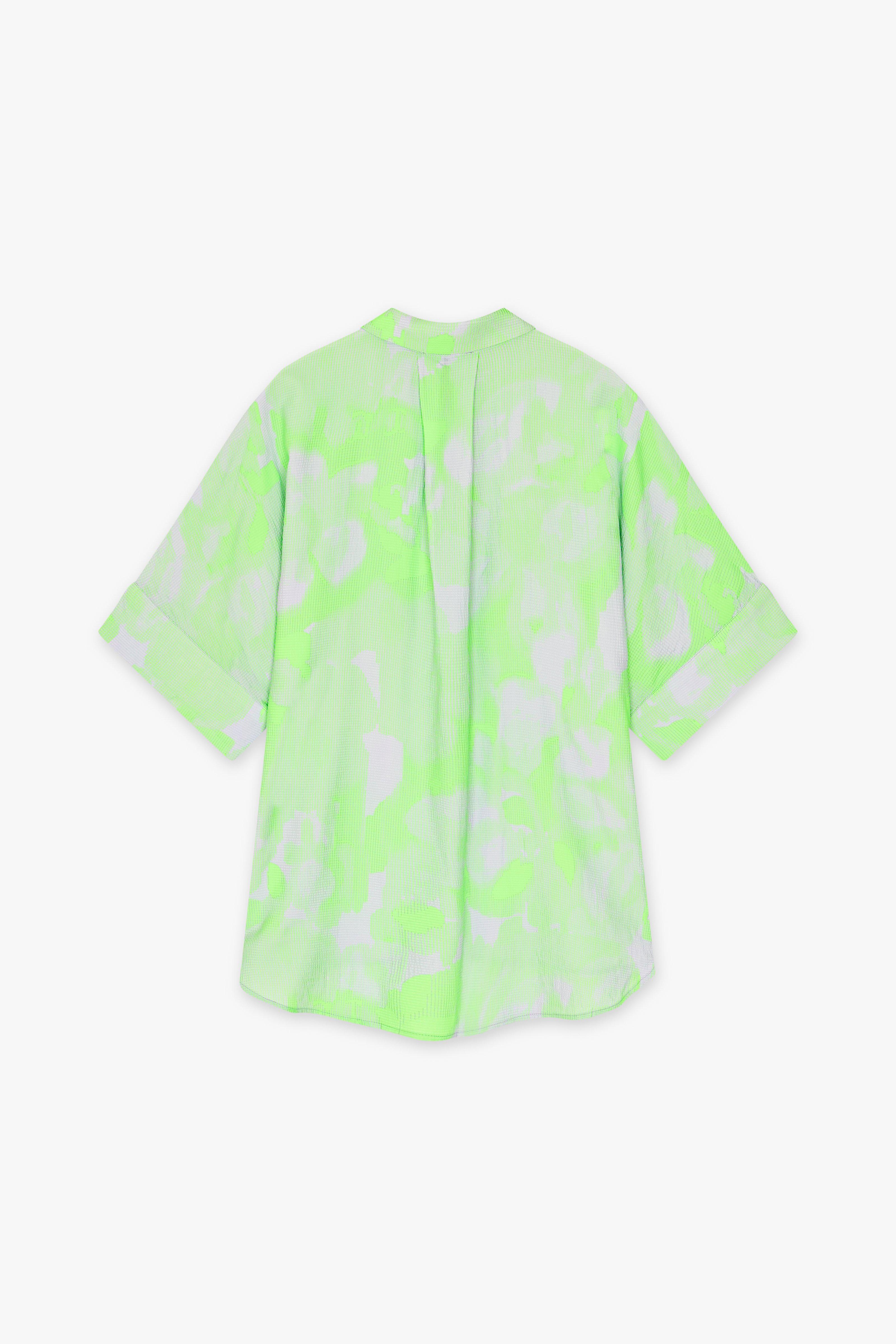 CKS Dames - SELAH - blouse korte mouwen - intens groen