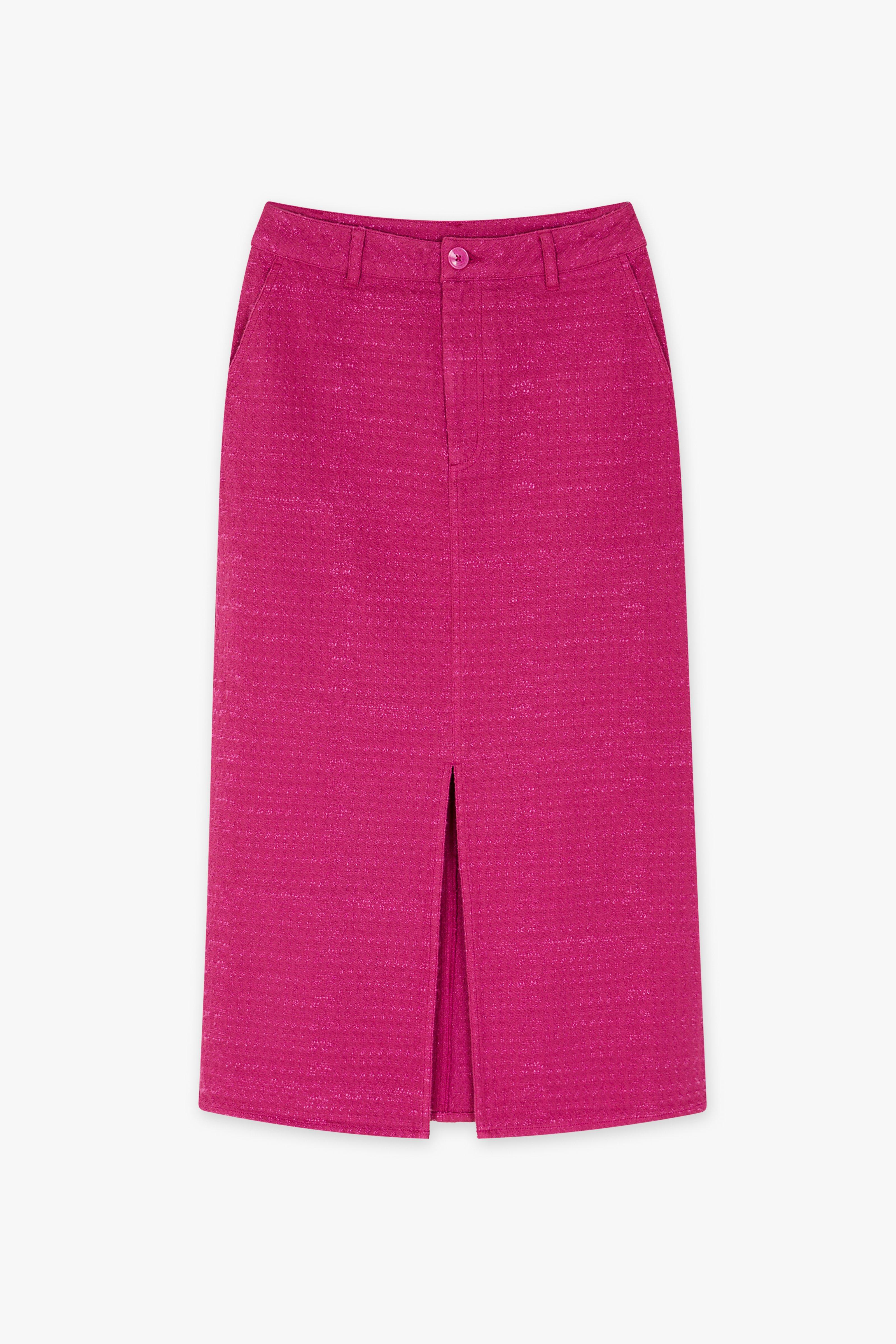 CKS Dames - SKIPPER - midi skirt - pink