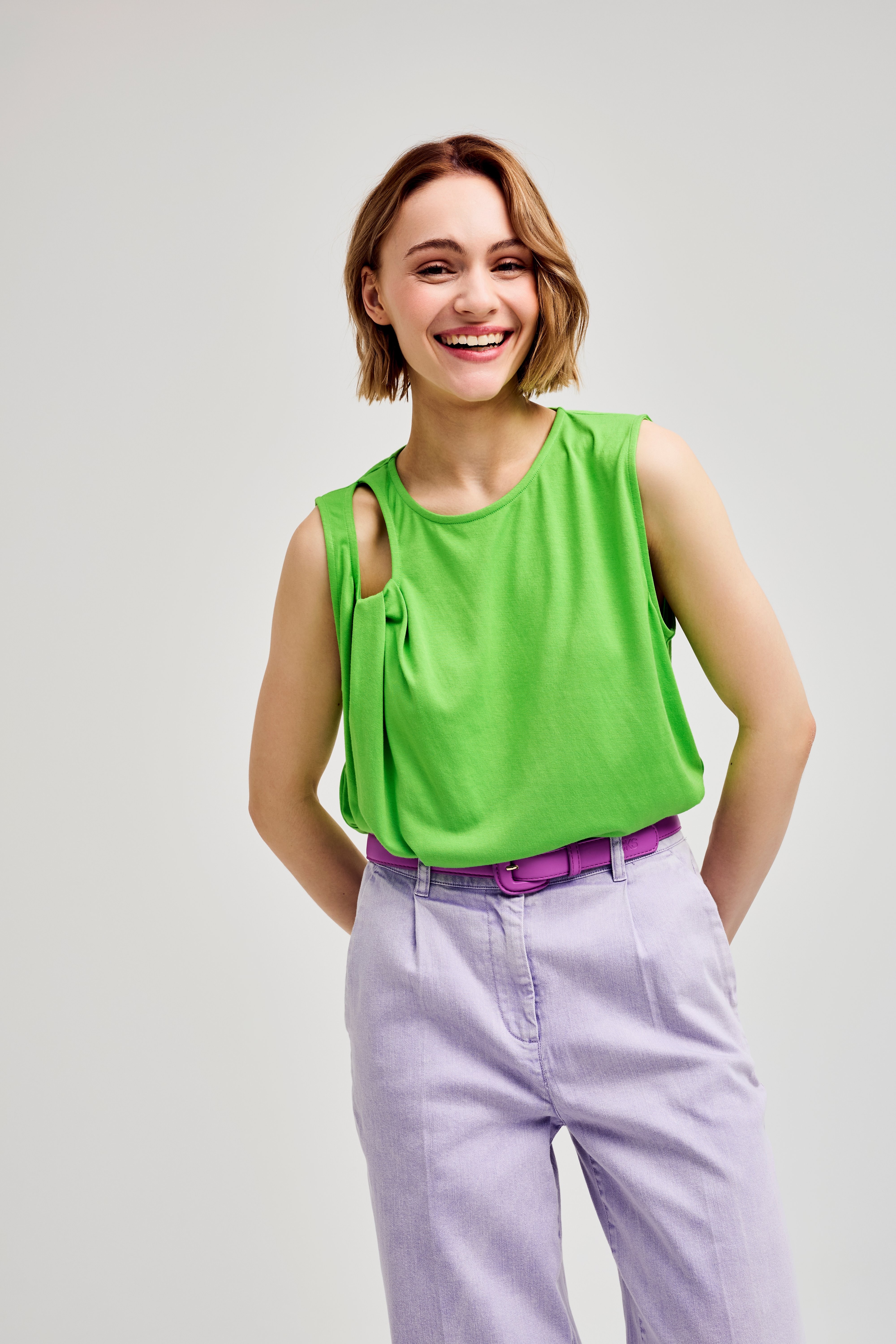 CKS Dames - SOON - t-shirt korte mouwen - intens groen