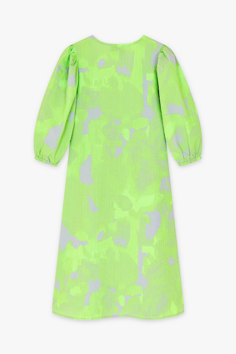 CKS Dames - ELLY - korte jurk - intens groen