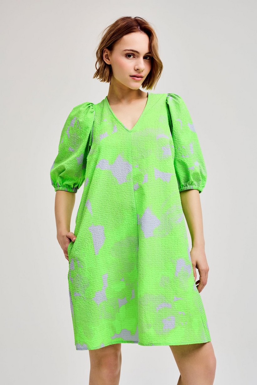 CKS Dames - ELLY - robe courte - vert vif