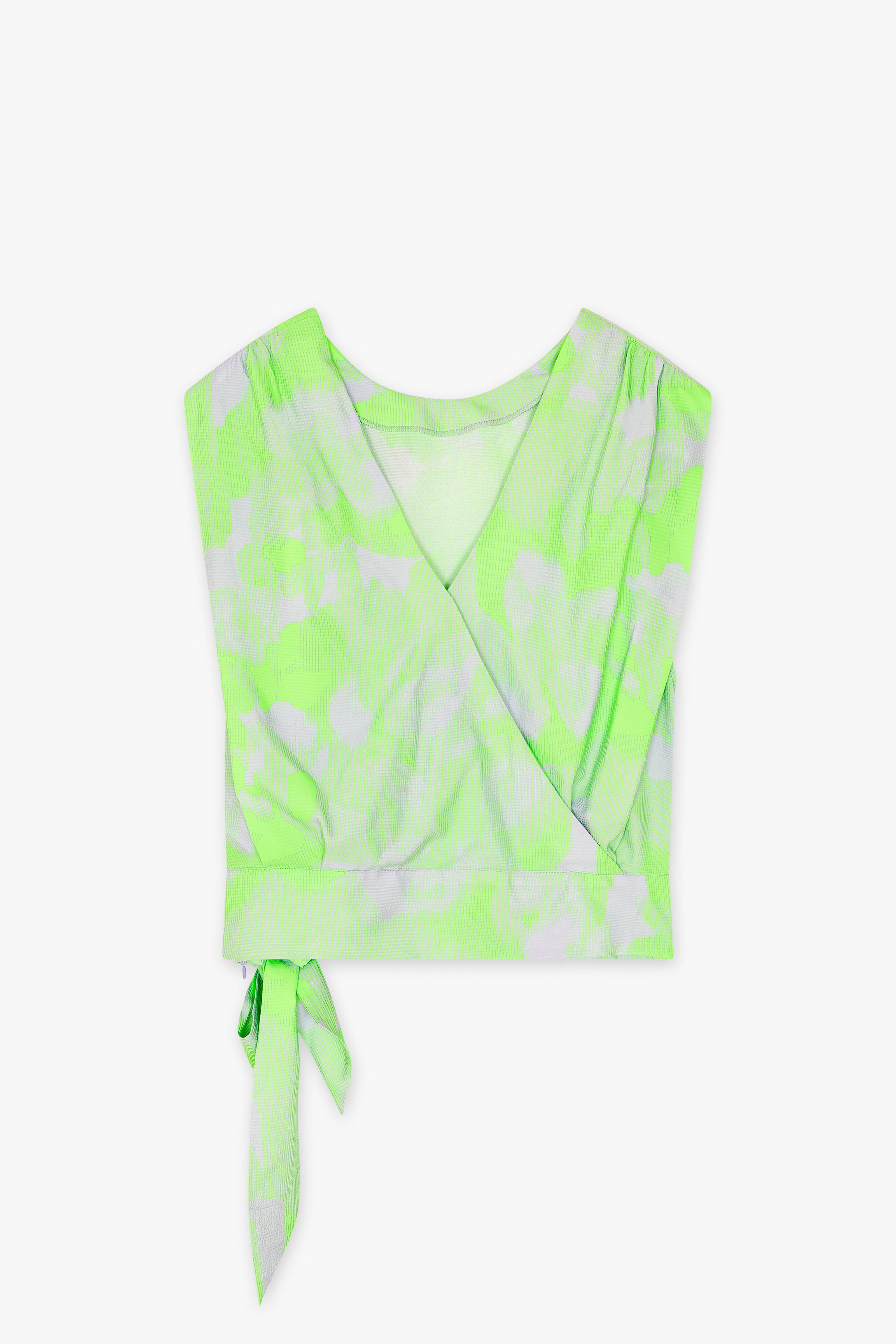 CKS Dames - SOUR - sleeveless blouse - bright green