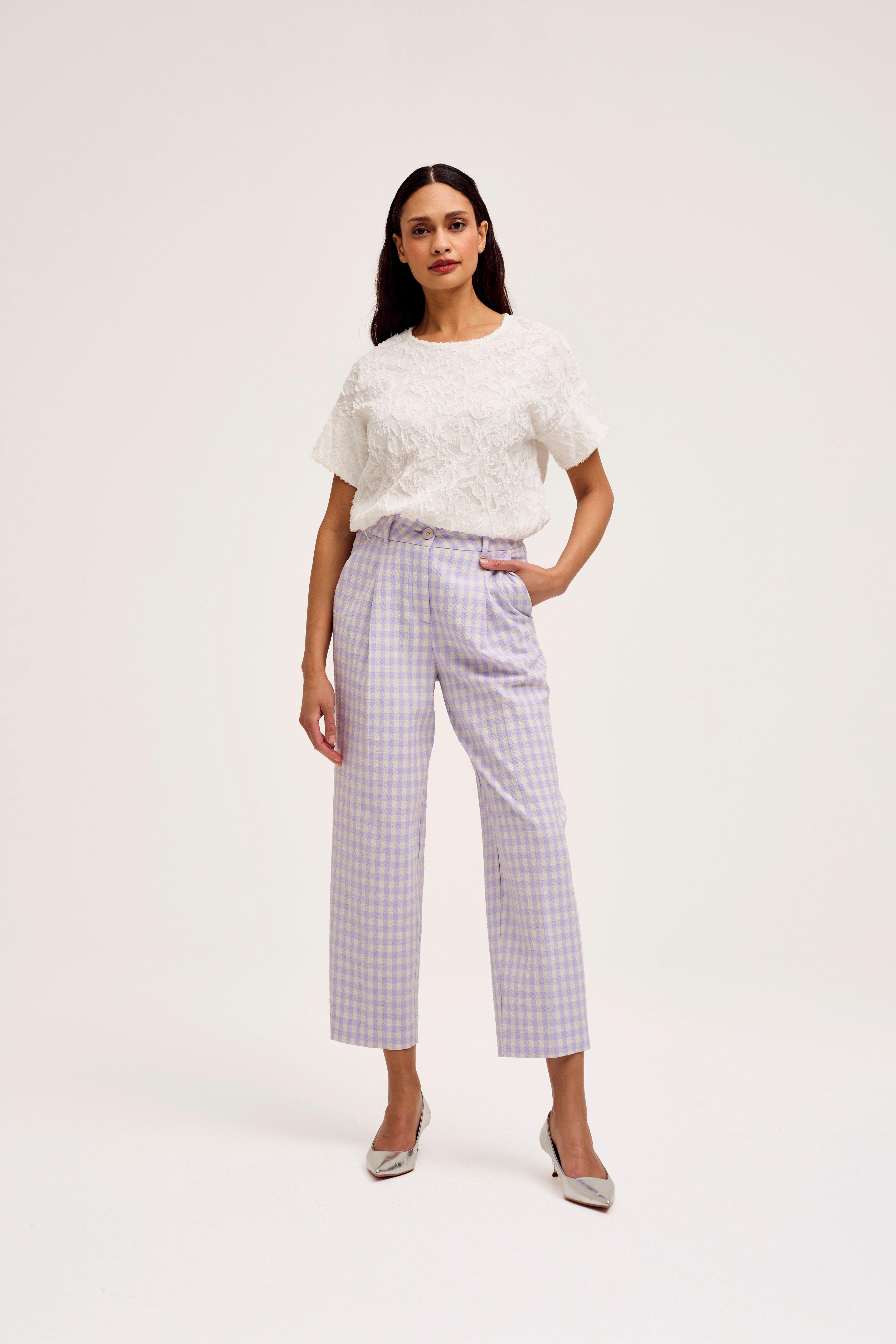 CKS Dames - LAHTI - ankle trousers - lila